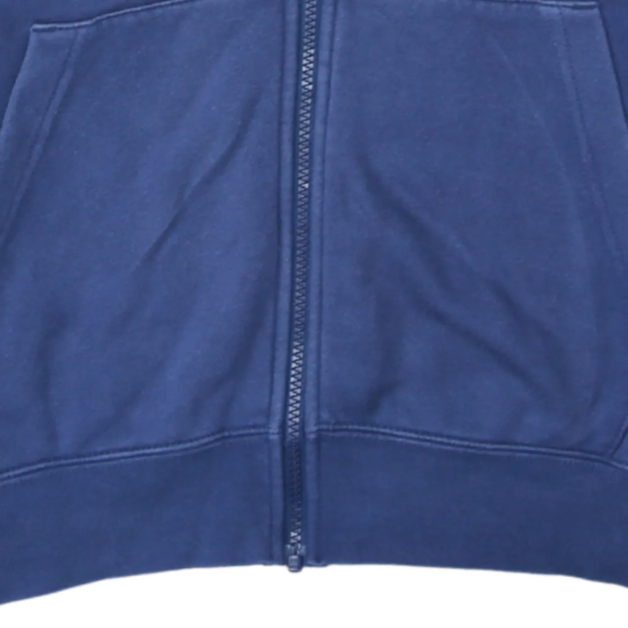 Nike 90's Swoosh Full Zip Up Hoodie Medium Navy Blue sold by Vintage Club product image thumbnail 4