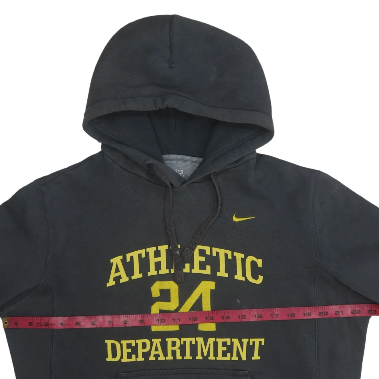 Nike 90's Swoosh Pullover Hoodie Medium Grey sold by Vintage Club product image thumbnail 5