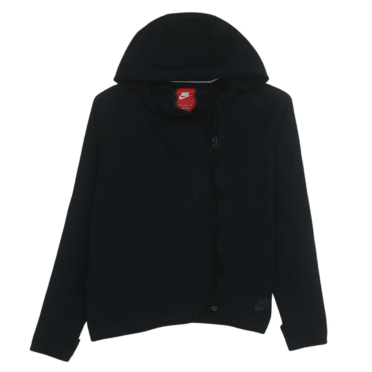 Nike 90's Swoosh Full Zip Up Hoodie Medium Black sold by Vintage Club