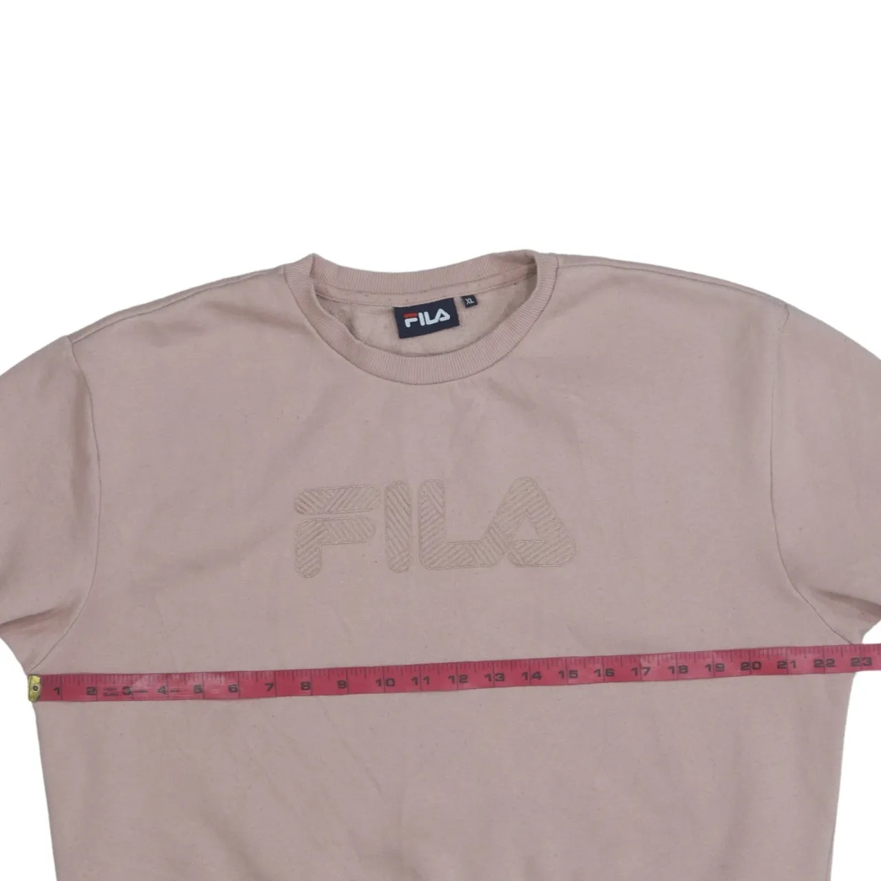 Fila 90's Spellout Crew Neck Sweatshirt XLarge Pink sold by Vintage Club product image thumbnail 5