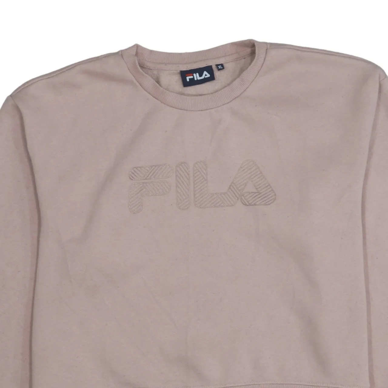 Fila 90's Spellout Crew Neck Sweatshirt XLarge Pink sold by Vintage Club product image thumbnail 3