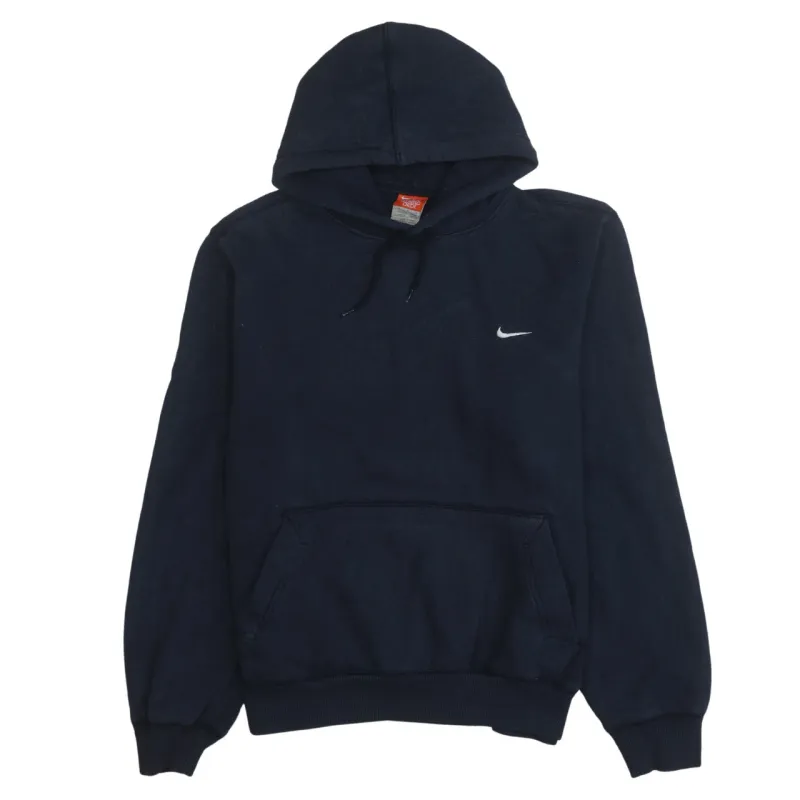 Nike 90's Swoosh Pullover Hoodie Medium Black sold by Vintage Club