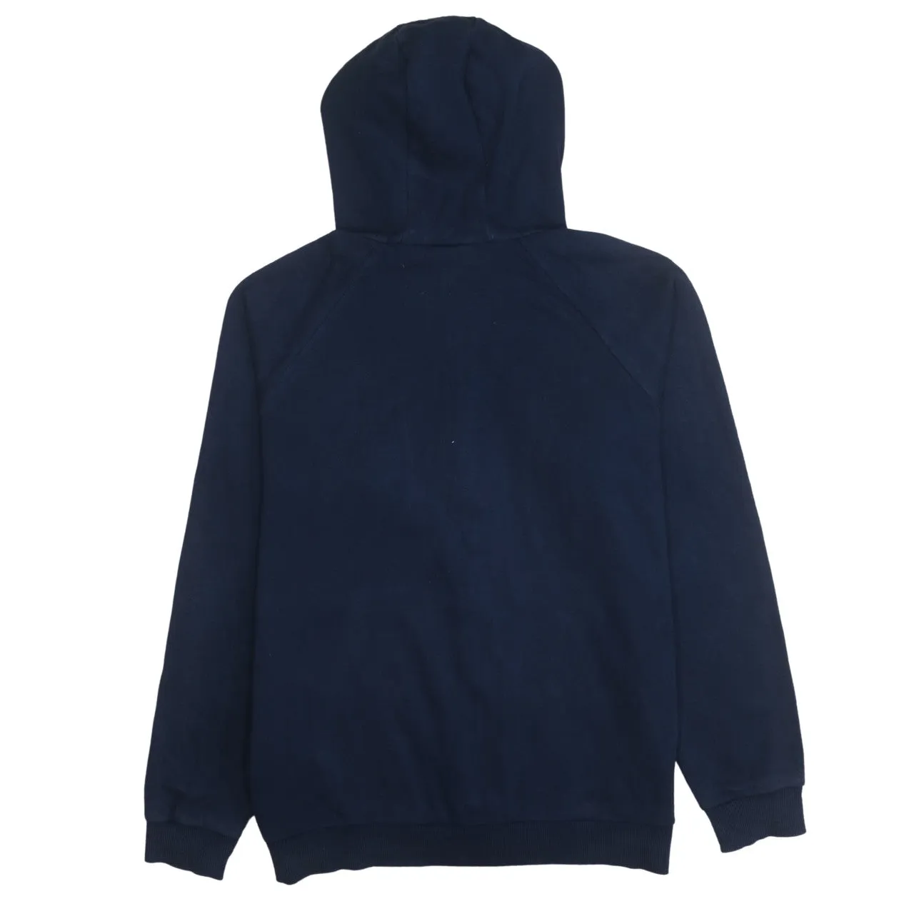 Under Armour 90's Drawstring Pockets Full Zip Up Hoodie Large Navy Blue sold by Vintage Club product image thumbnail 2