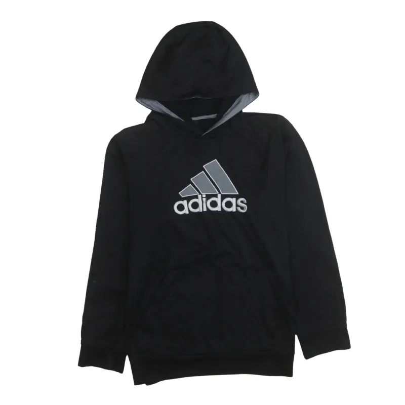 Adidas 90's Spellout Pullover Hoodie XLarge Black sold by Vintage Club