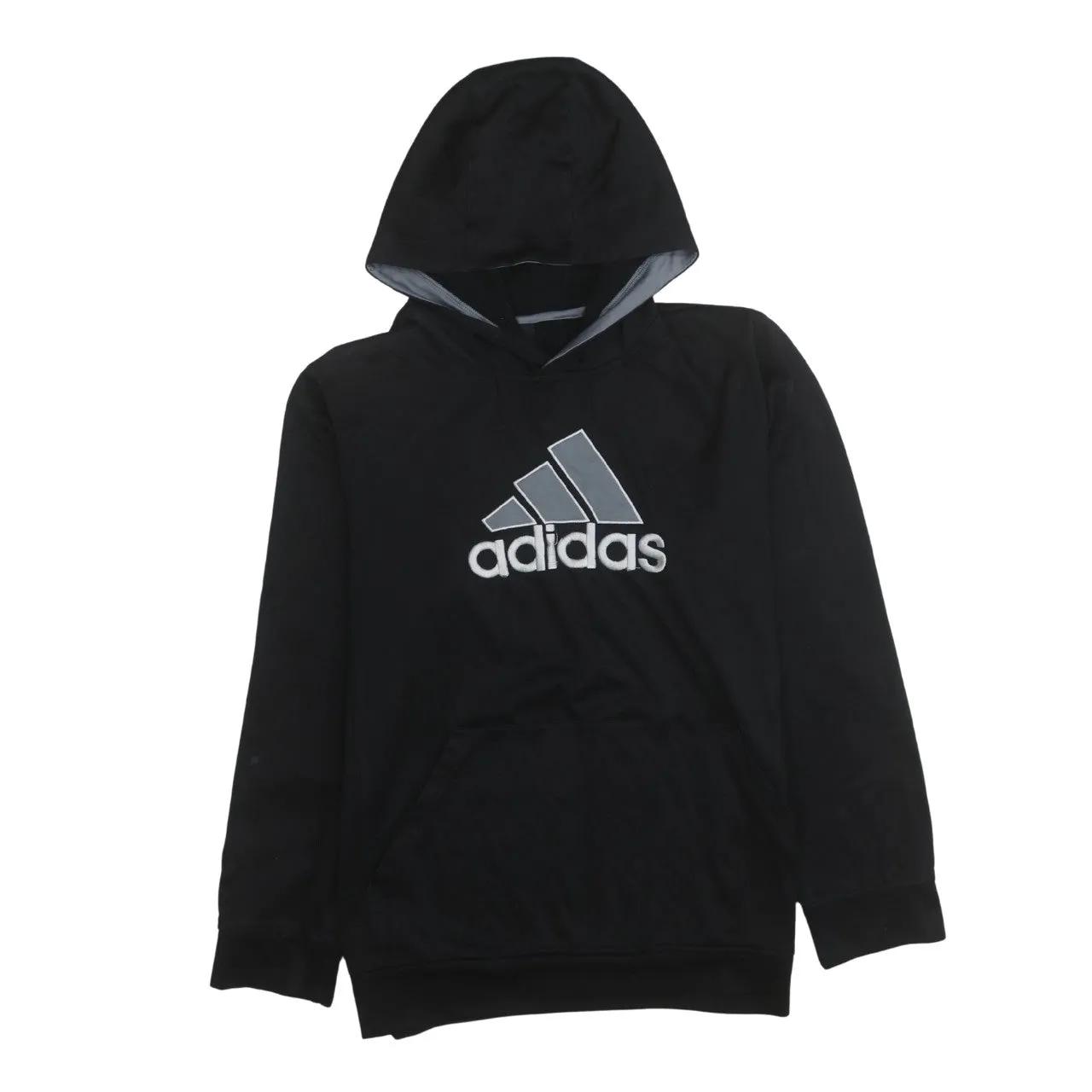 Adidas 90's Spellout Pullover Hoodie XLarge Black sold by Vintage Club