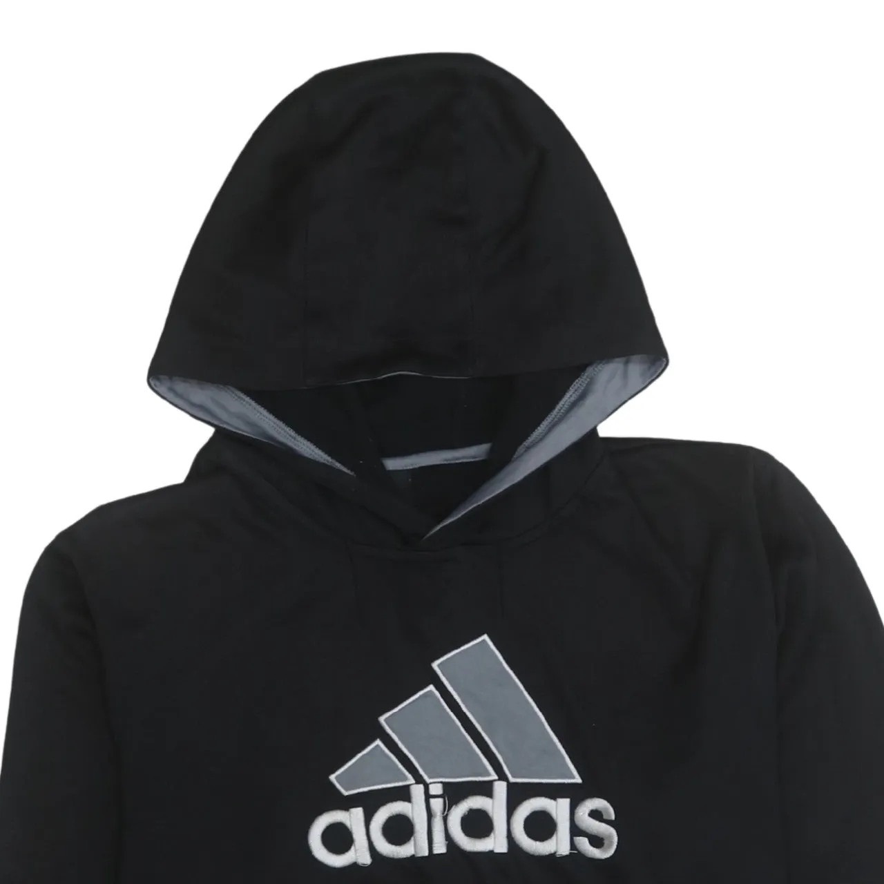 Adidas 90's Spellout Pullover Hoodie XLarge Black sold by Vintage Club product image thumbnail 3