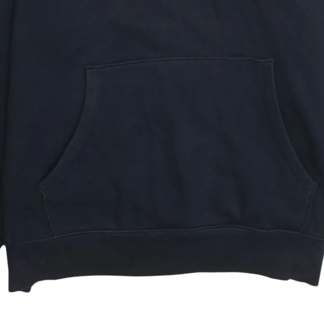 Gap Black Hoodie Men's Large Printed Logo Front Pocket Fleece Pullover Sweatshirt sold by Vintage Club product image thumbnail 4