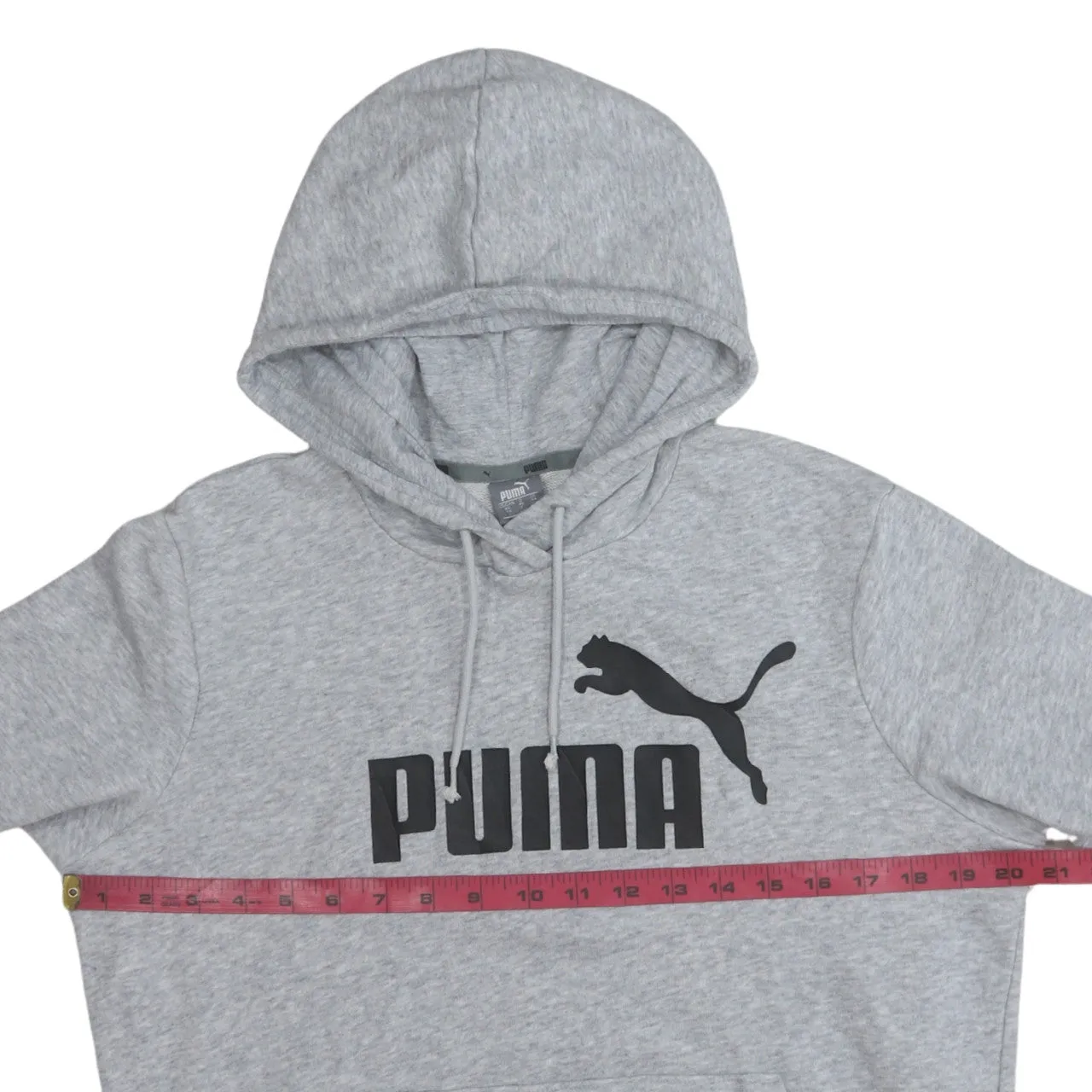 Puma 90's Spellout Pullover Hoodie XLarge Grey sold by Vintage Club product image thumbnail 5