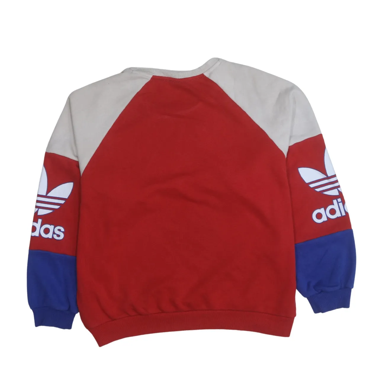 Adidas 90's Lightweight Crew Neck Sweatshirt XXLarge Red sold by Vintage Club product image thumbnail 2