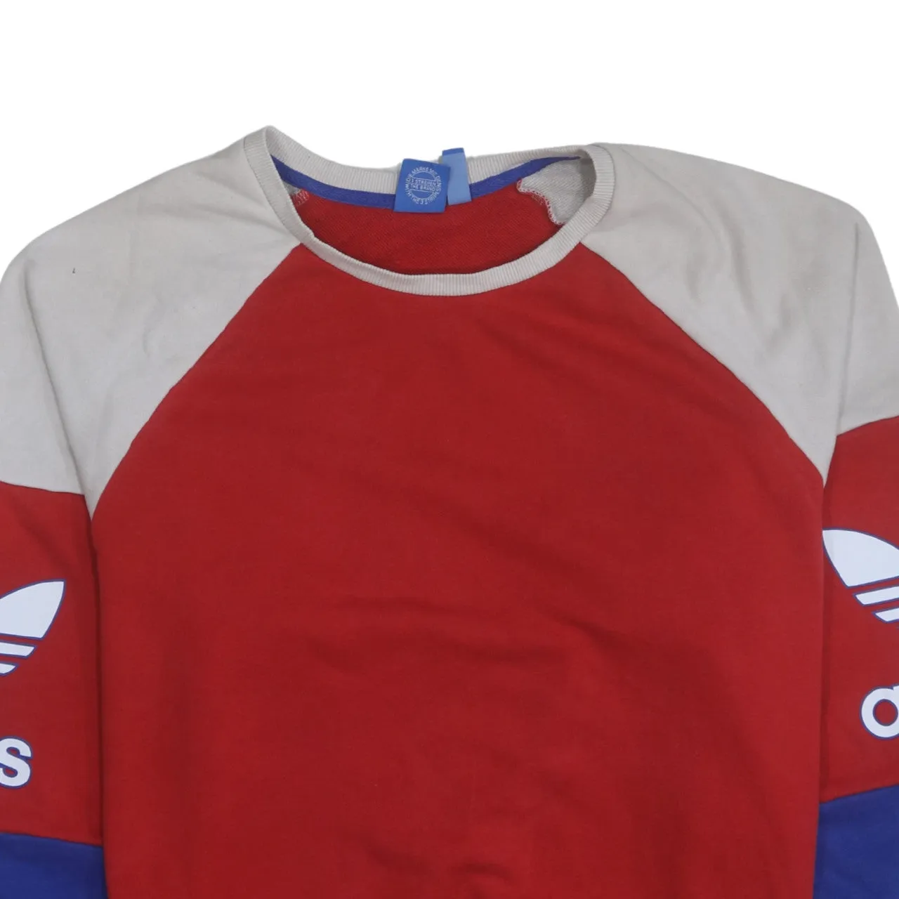 Adidas 90's Lightweight Crew Neck Sweatshirt XXLarge Red sold by Vintage Club product image thumbnail 3