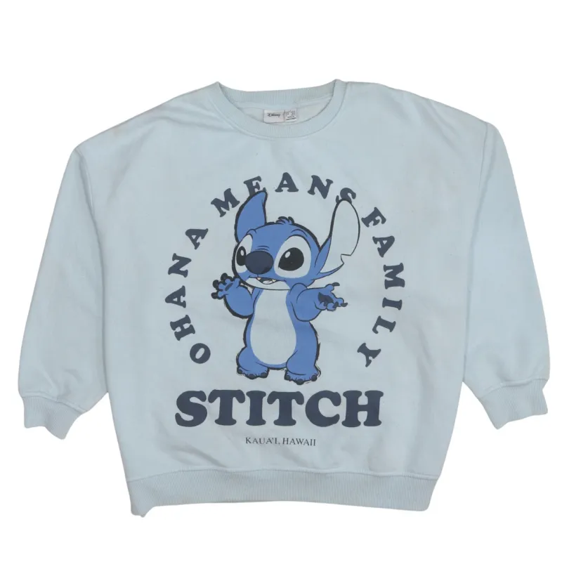 Disney 90's Stitch Crew Neck Sweatshirt Large White sold by Vintage Club