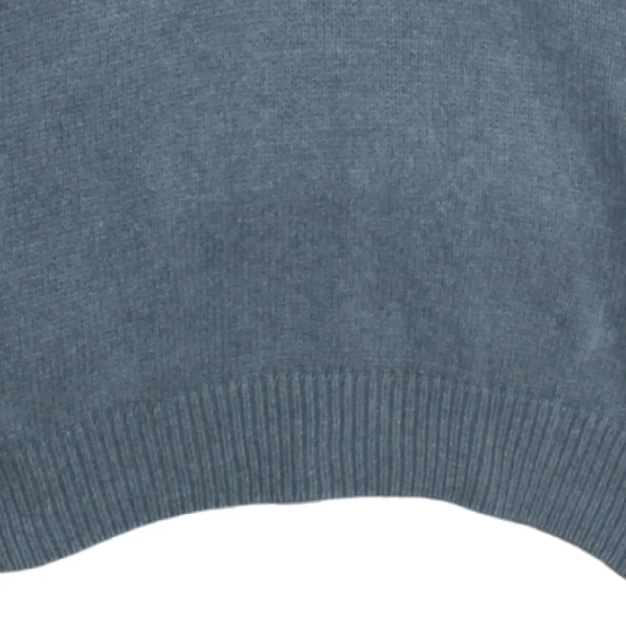 U.S Polo Assn Grey Half Zip Jumper Women's Large Embroidered Chest Logo Knit Sweater sold by Vintage Club product image thumbnail 4