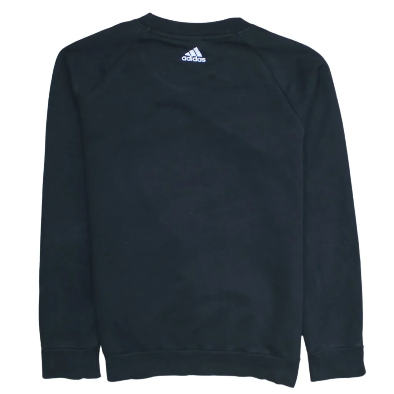 Adidas 90's Spellout Crew Neck Sweatshirt Large Black sold by Vintage Club product image thumbnail 2