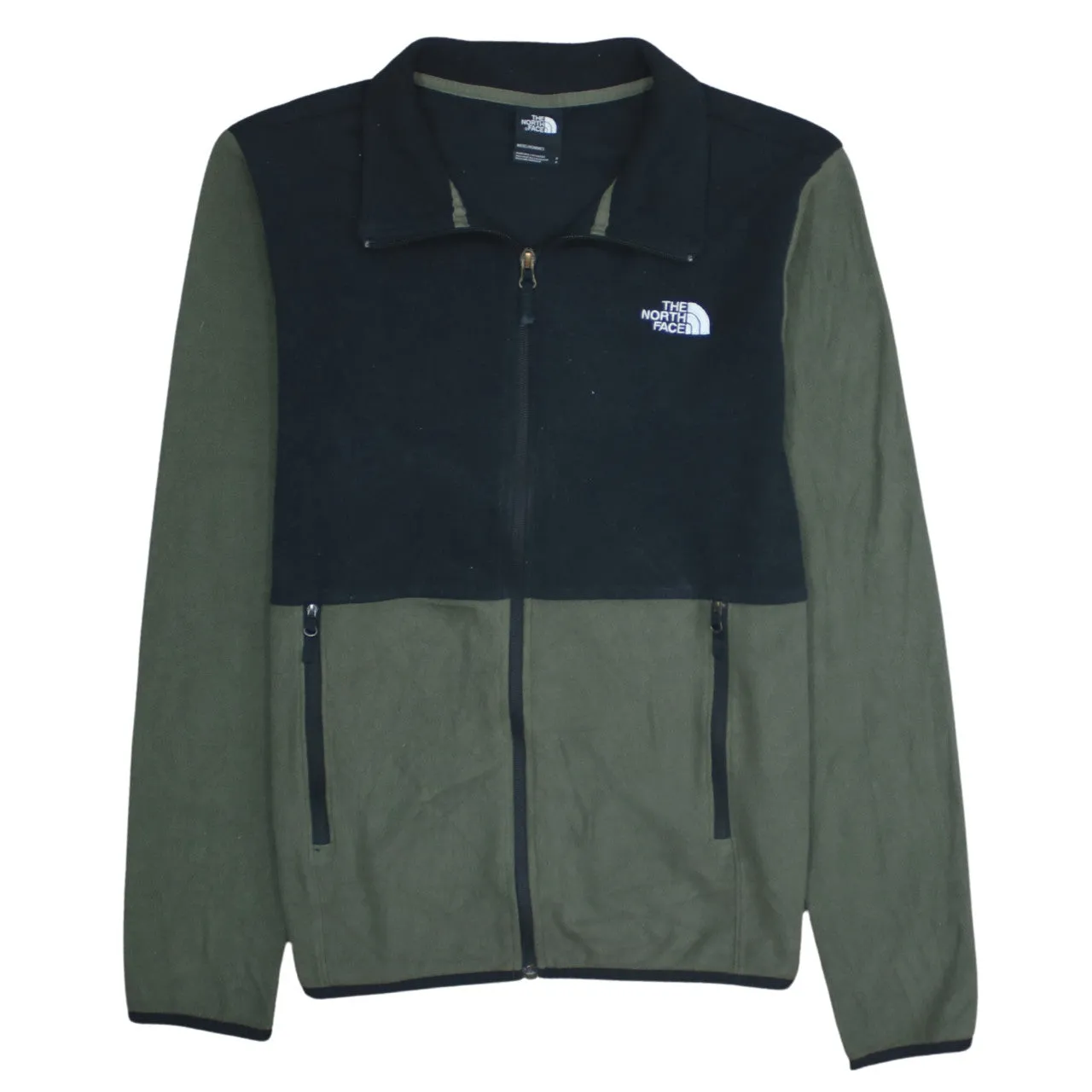 The North Face 90's Hiking Warm Full Zip Up Fleece Jumper Small Black sold by Vintage Club
