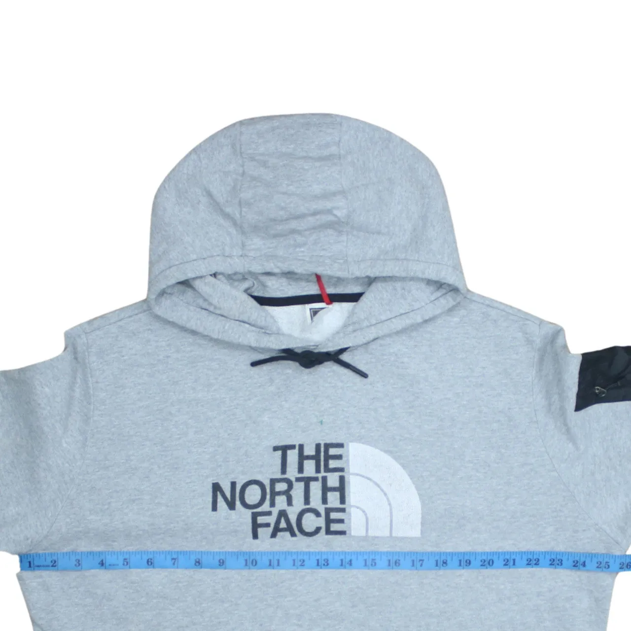 The North Face 90's Spellout Pullover Hoodie XLarge Grey sold by Vintage Club product image thumbnail 5
