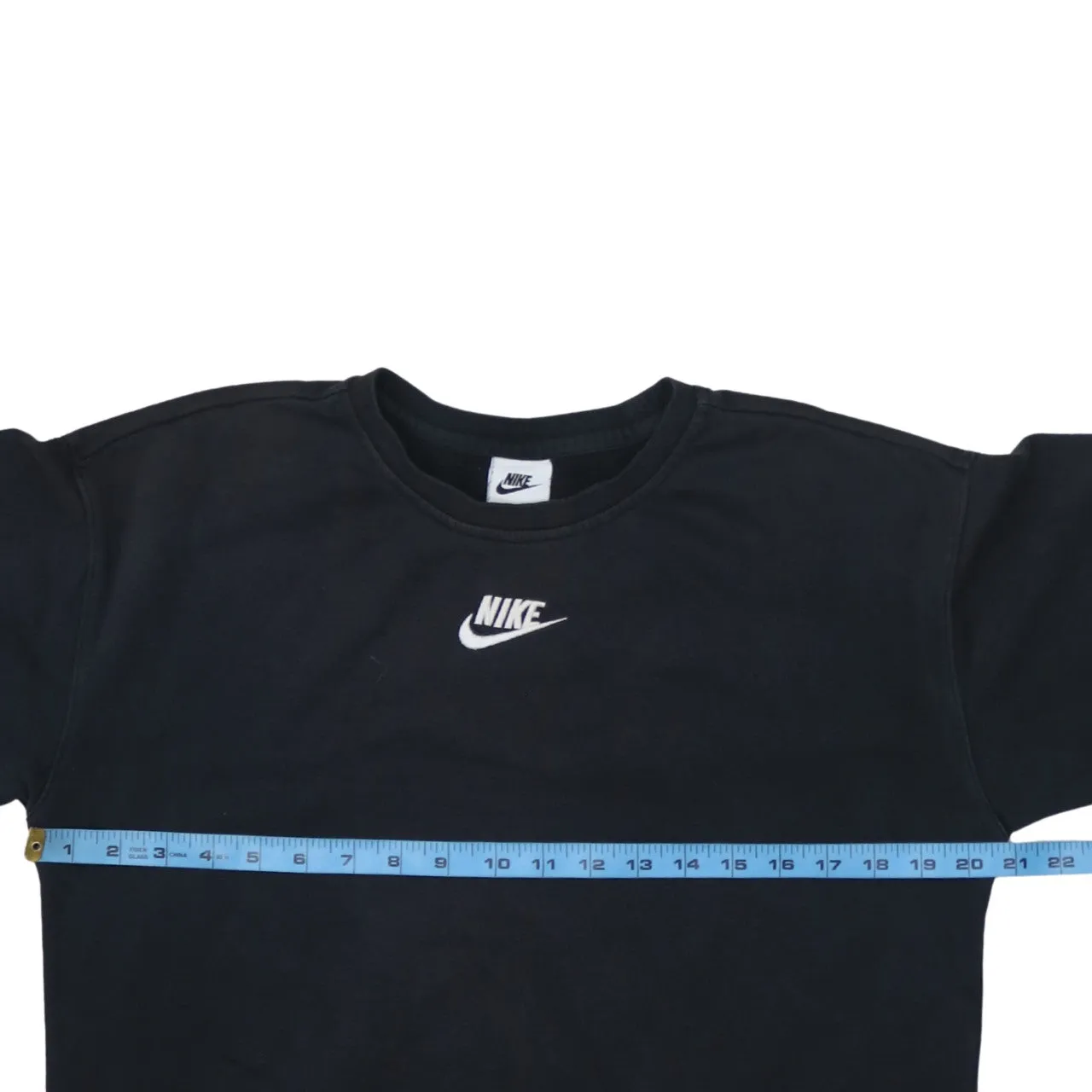 Nike 90's Center Middle Swoosh Crew Neck Sweatshirt XLarge Black sold by Vintage Club product image thumbnail 5