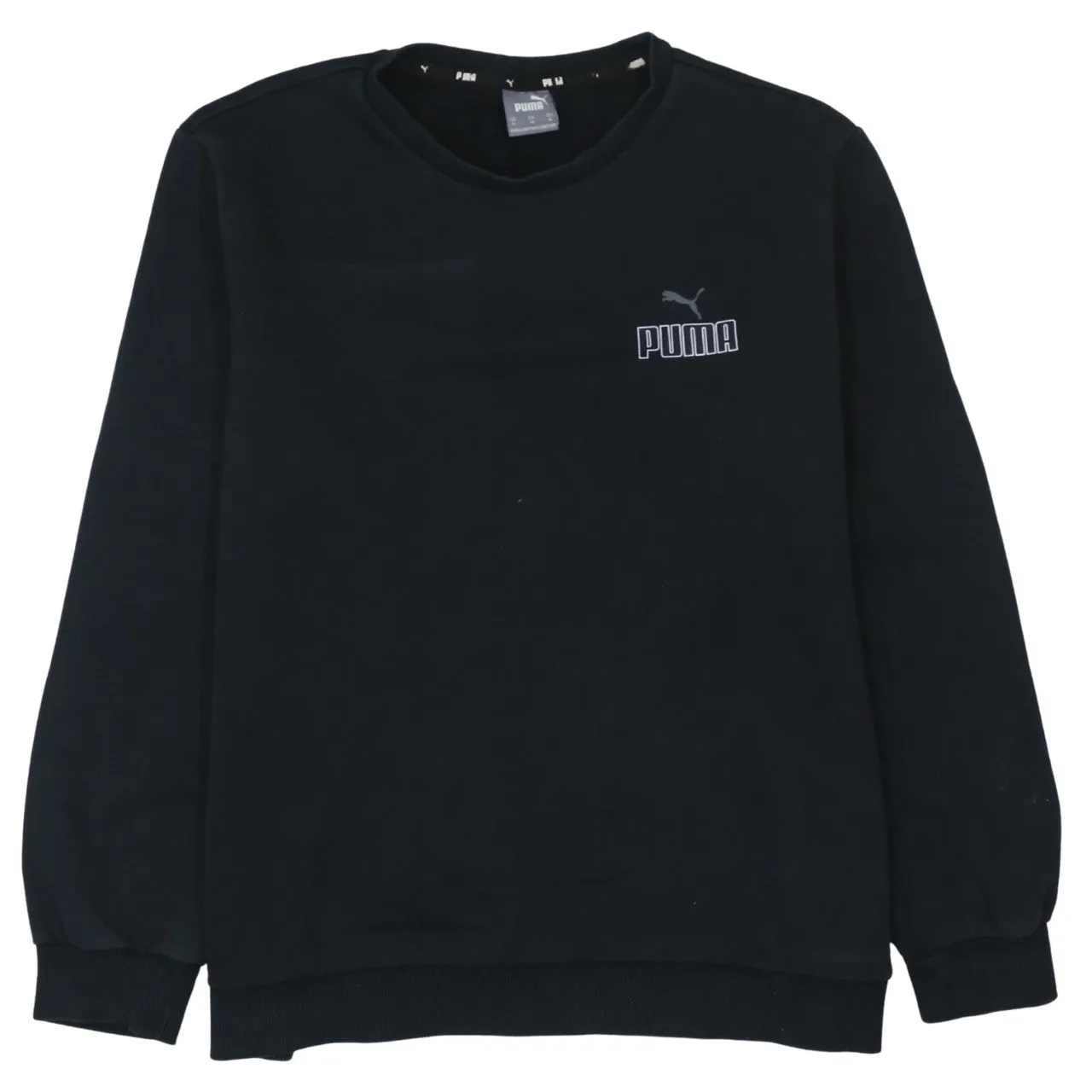 Puma 90's Lightweight Crew Neck Sweatshirt XLarge Black sold by Vintage Club