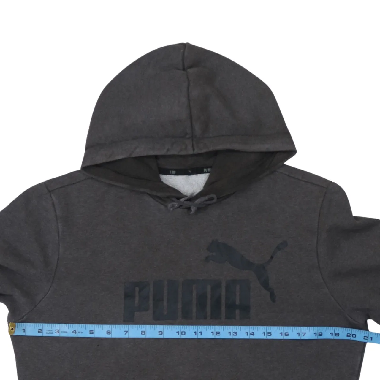 Puma 90's Spellout Pullover Hoodie Small Grey sold by Vintage Club product image thumbnail 5