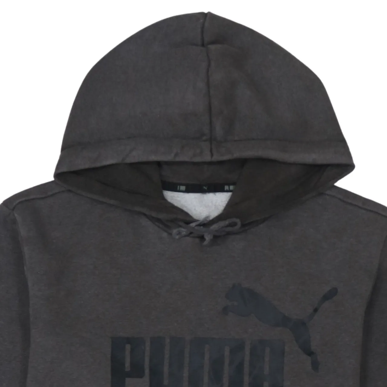 Puma 90's Spellout Pullover Hoodie Small Grey sold by Vintage Club product image thumbnail 3