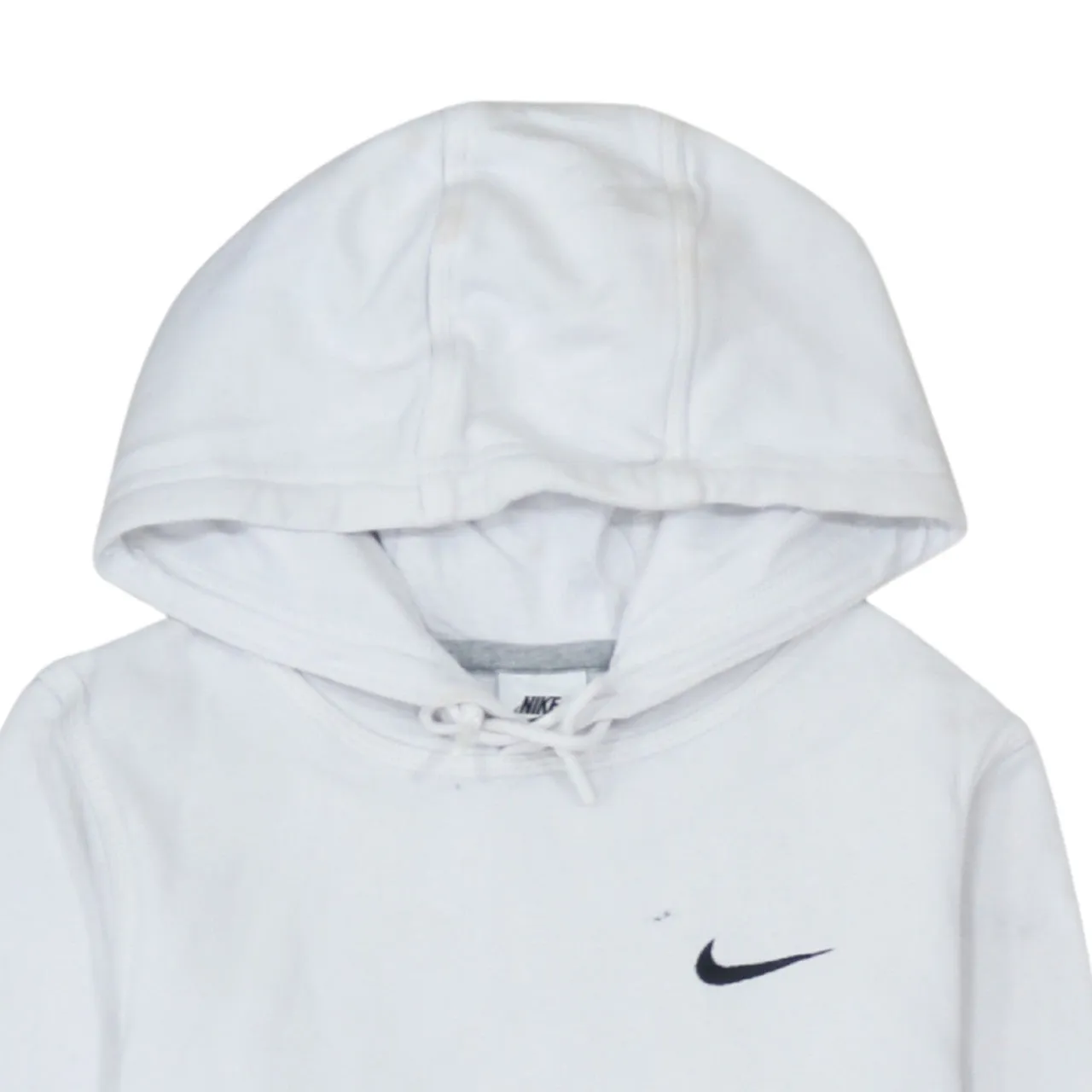 Nike 90's Swoosh Pullover Hoodie XSmall White sold by Vintage Club product image thumbnail 3