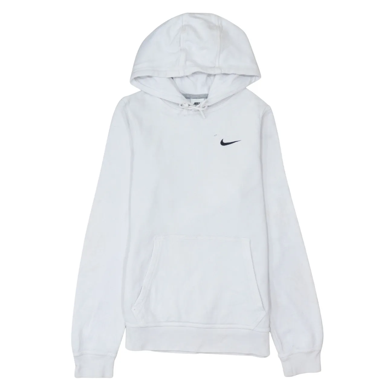 Nike 90's Swoosh Pullover Hoodie XSmall White sold by Vintage Club