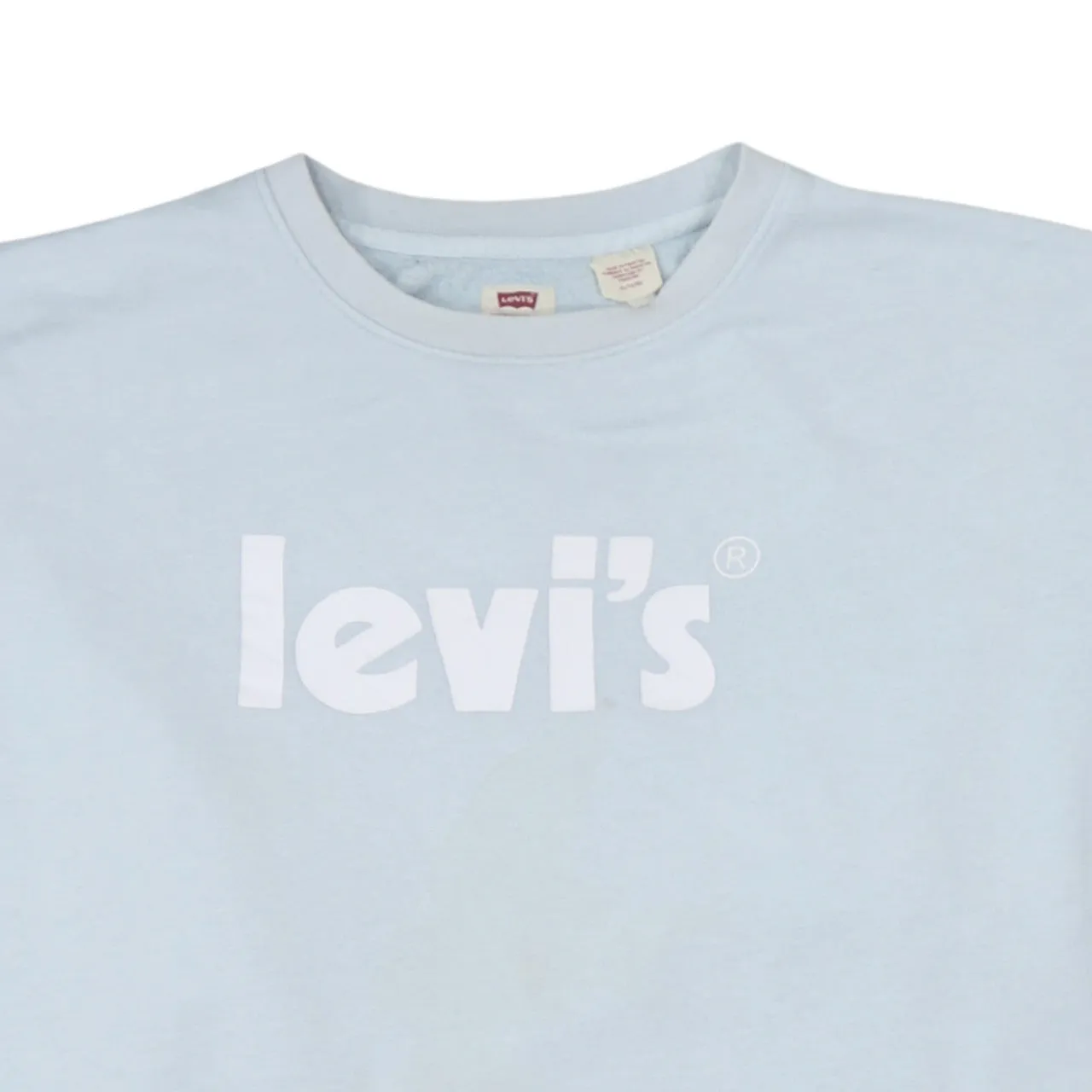 Levi's 90's Spellout Crew Neck Sweatshirt XLarge Blue sold by Vintage Club product image thumbnail 3