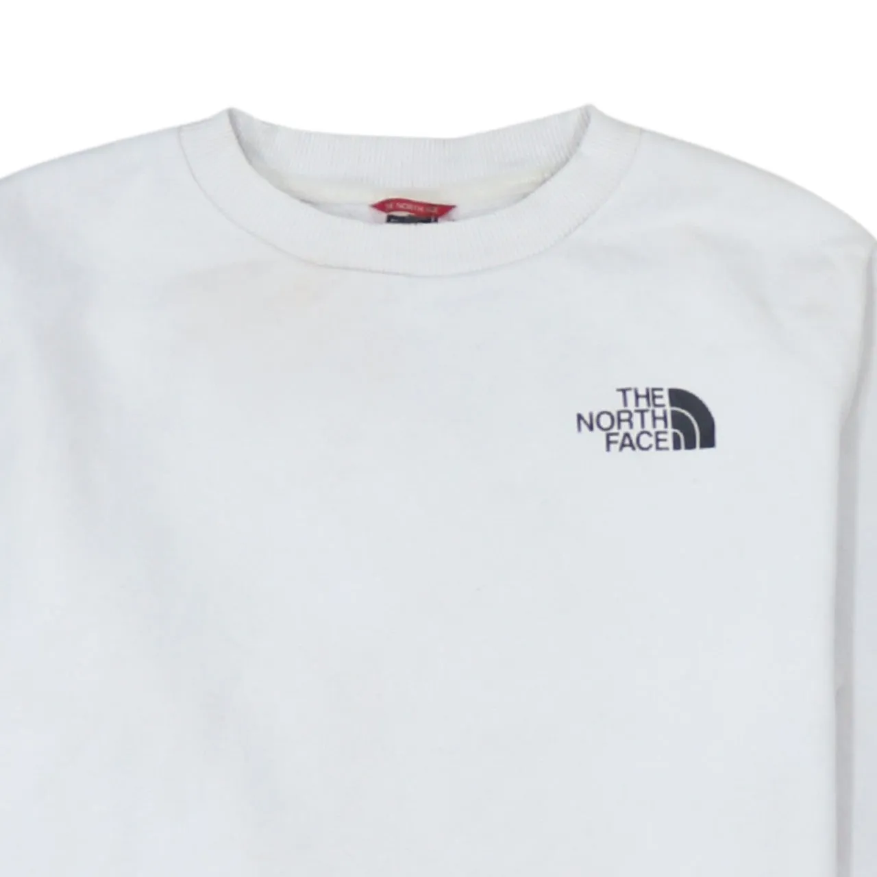 The North Face 90's Lightweight Crew Neck Sweatshirt Small White sold by Vintage Club product image thumbnail 3