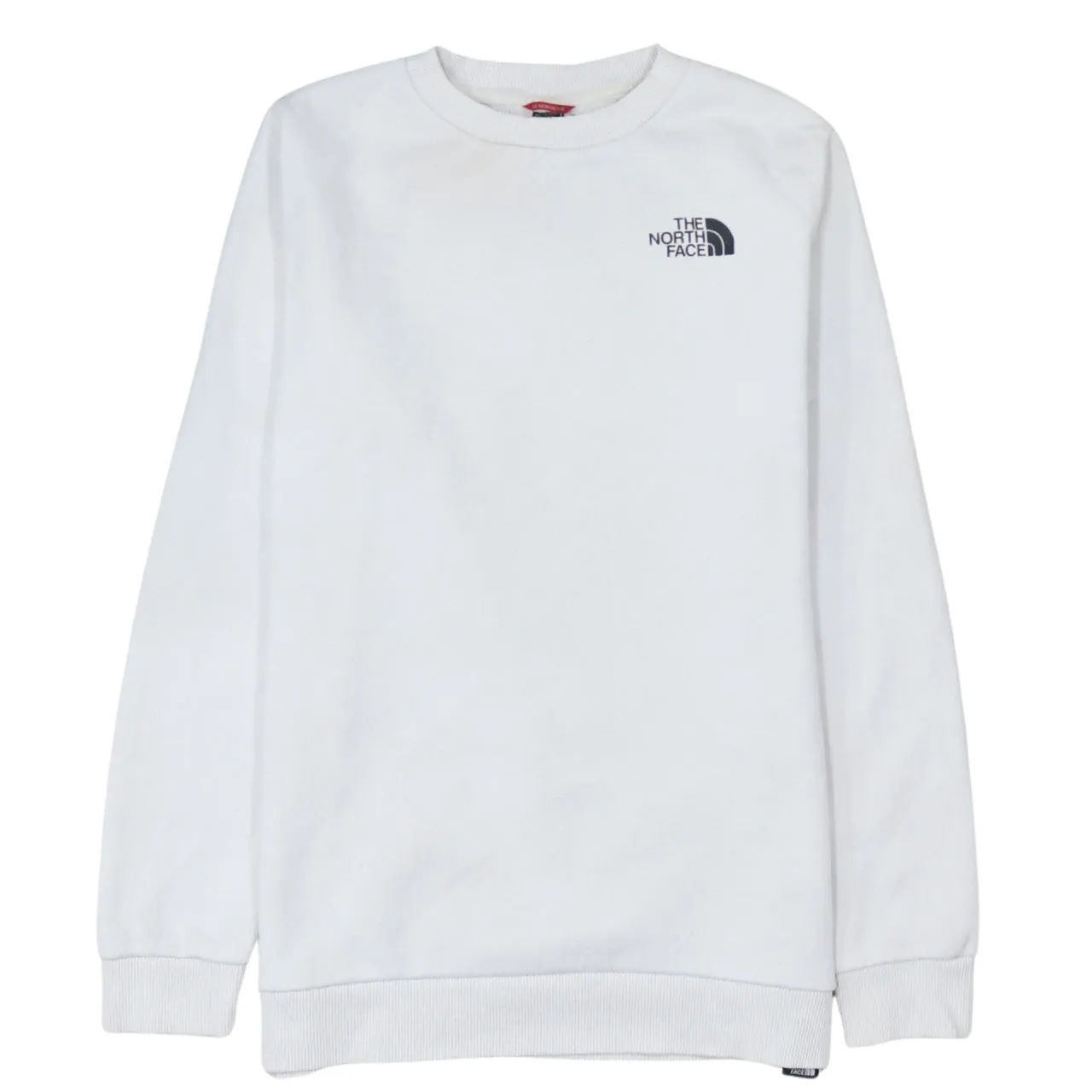The North Face 90's Lightweight Crew Neck Sweatshirt Small White sold by Vintage Club