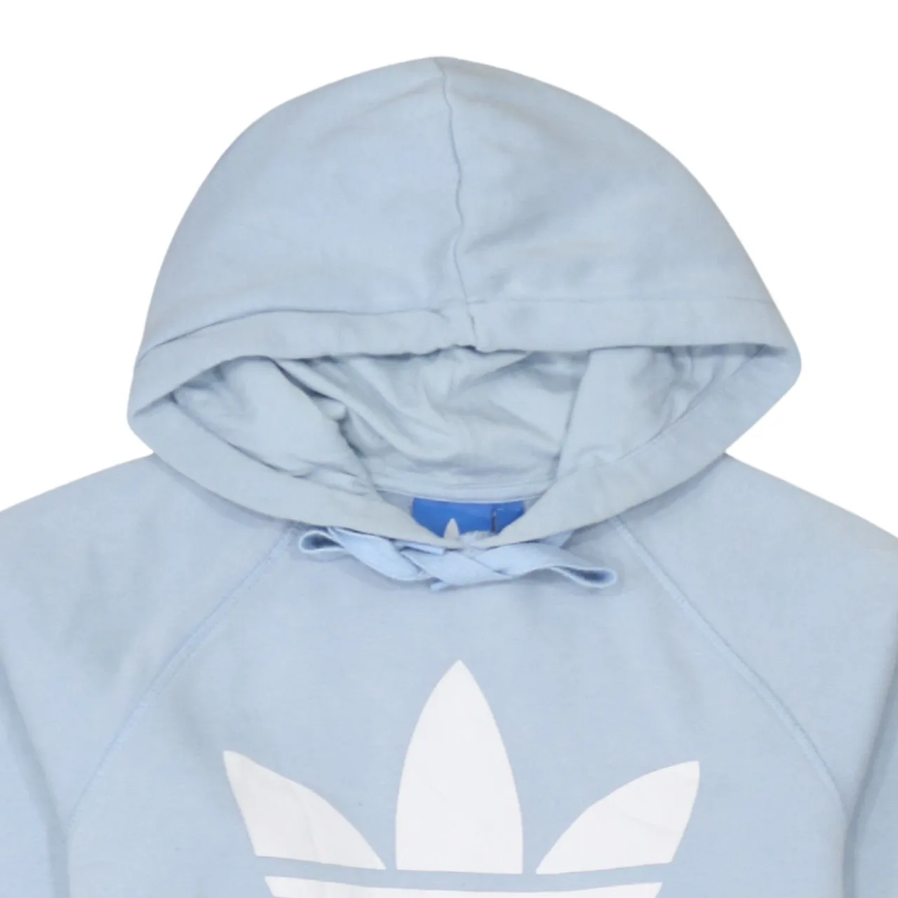 Adidas 90's Spellout Pullover Hoodie Small Blue sold by Vintage Club product image thumbnail 3