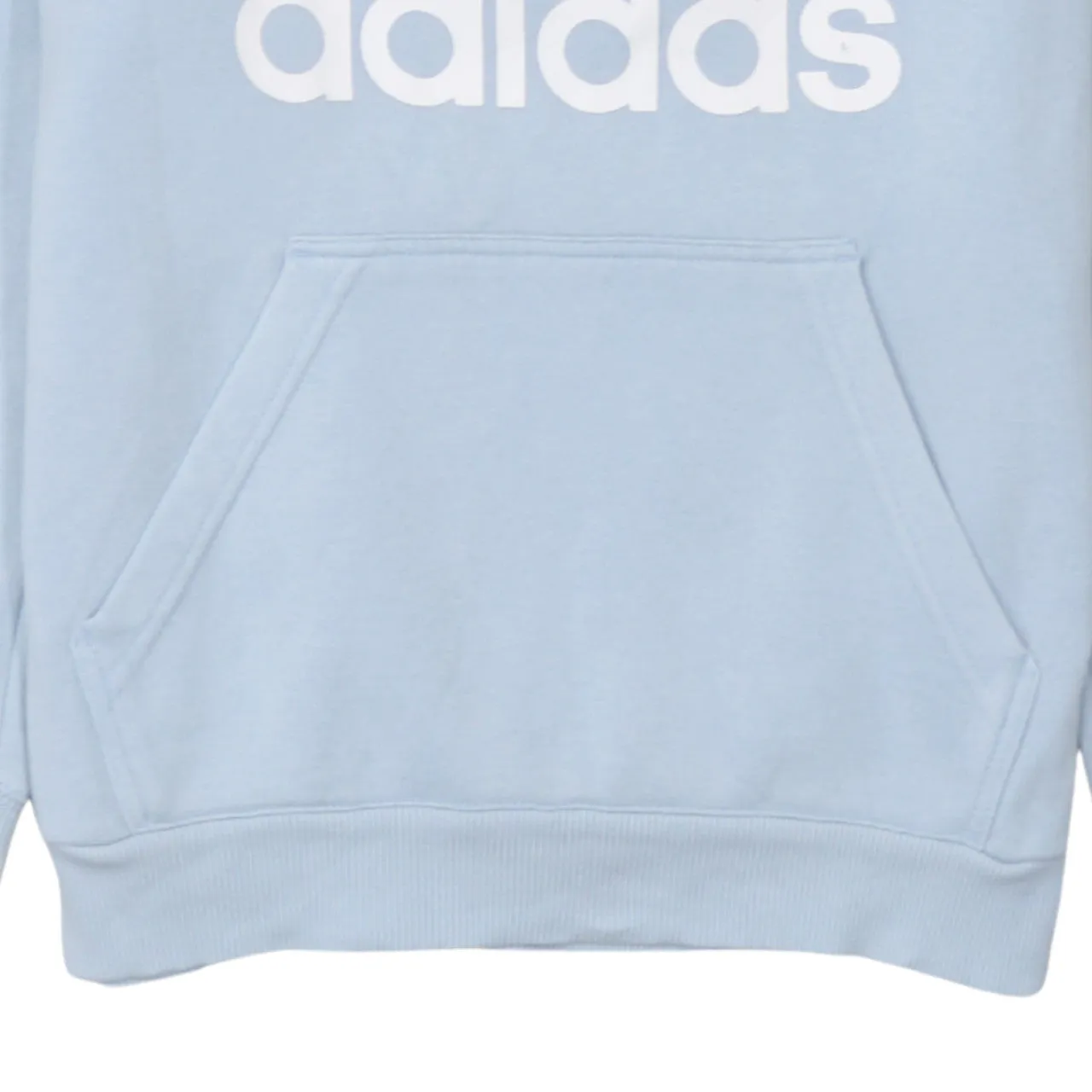 Adidas 90's Spellout Pullover Hoodie Small Blue sold by Vintage Club product image thumbnail 4
