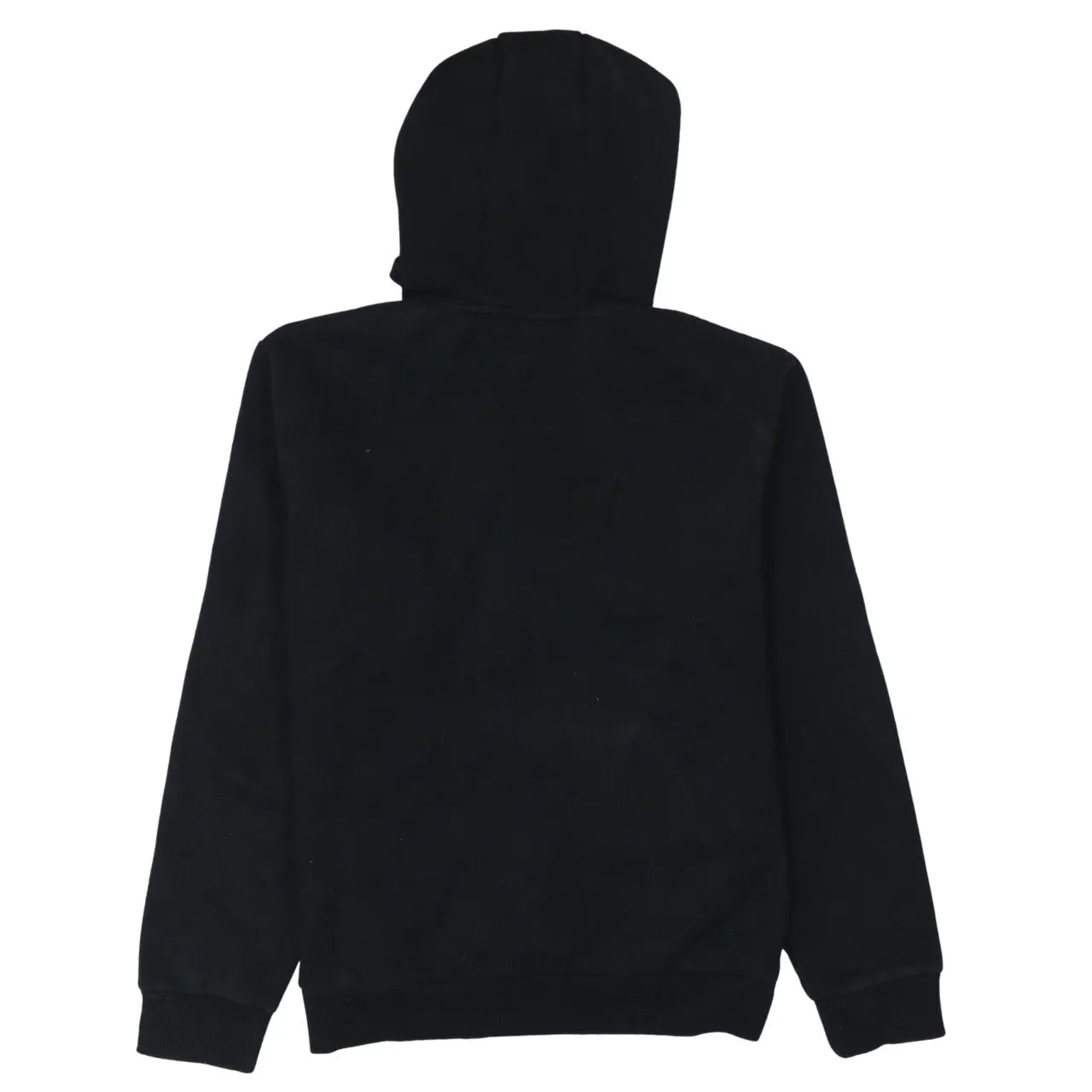 Ellesse 90's Drawstring Pockets Pullover Hoodie Large Black sold by Vintage Club product image thumbnail 2