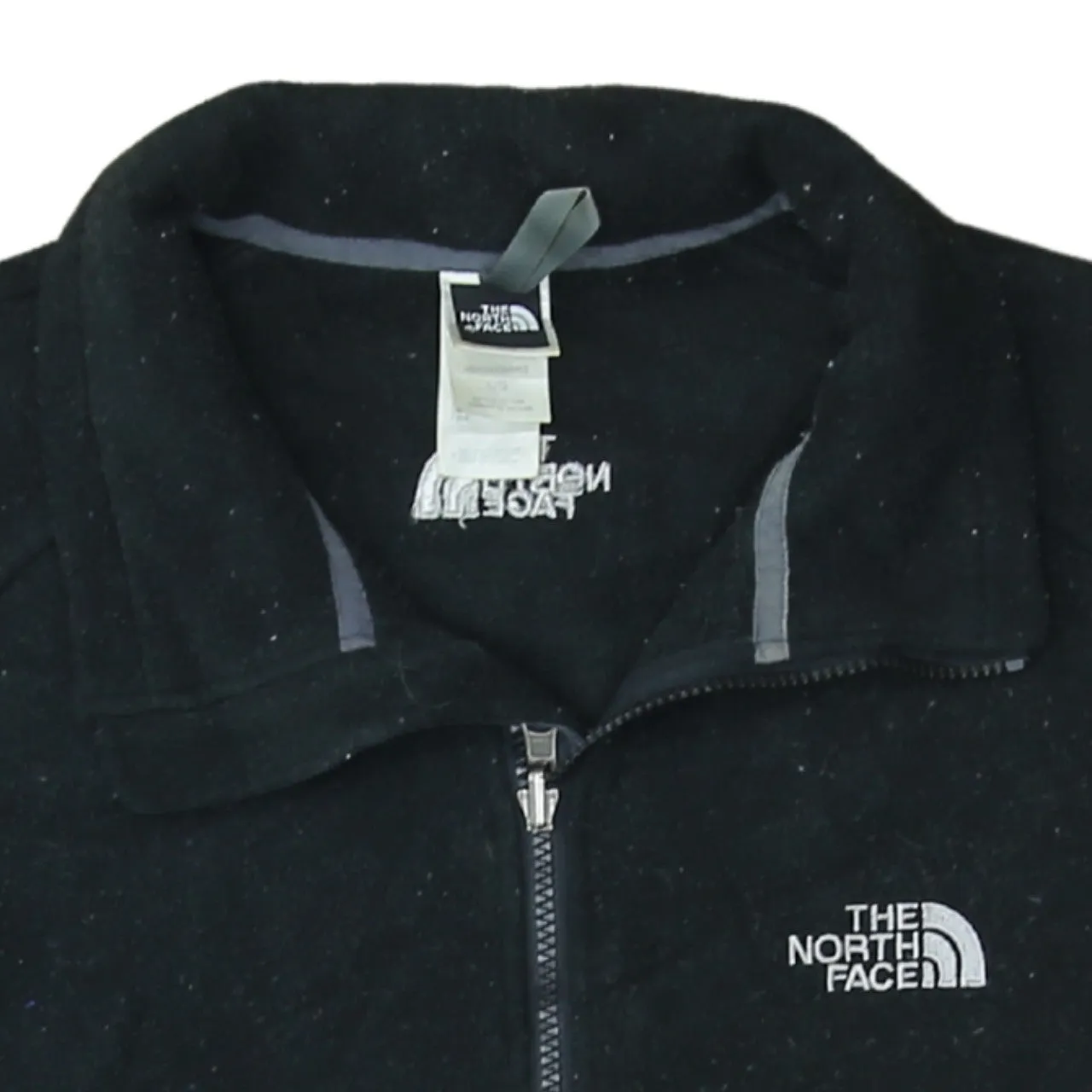 The North Face 90's Hiking Warm Full Zip Up Fleece Jumper Large Black sold by Vintage Club product image thumbnail 3