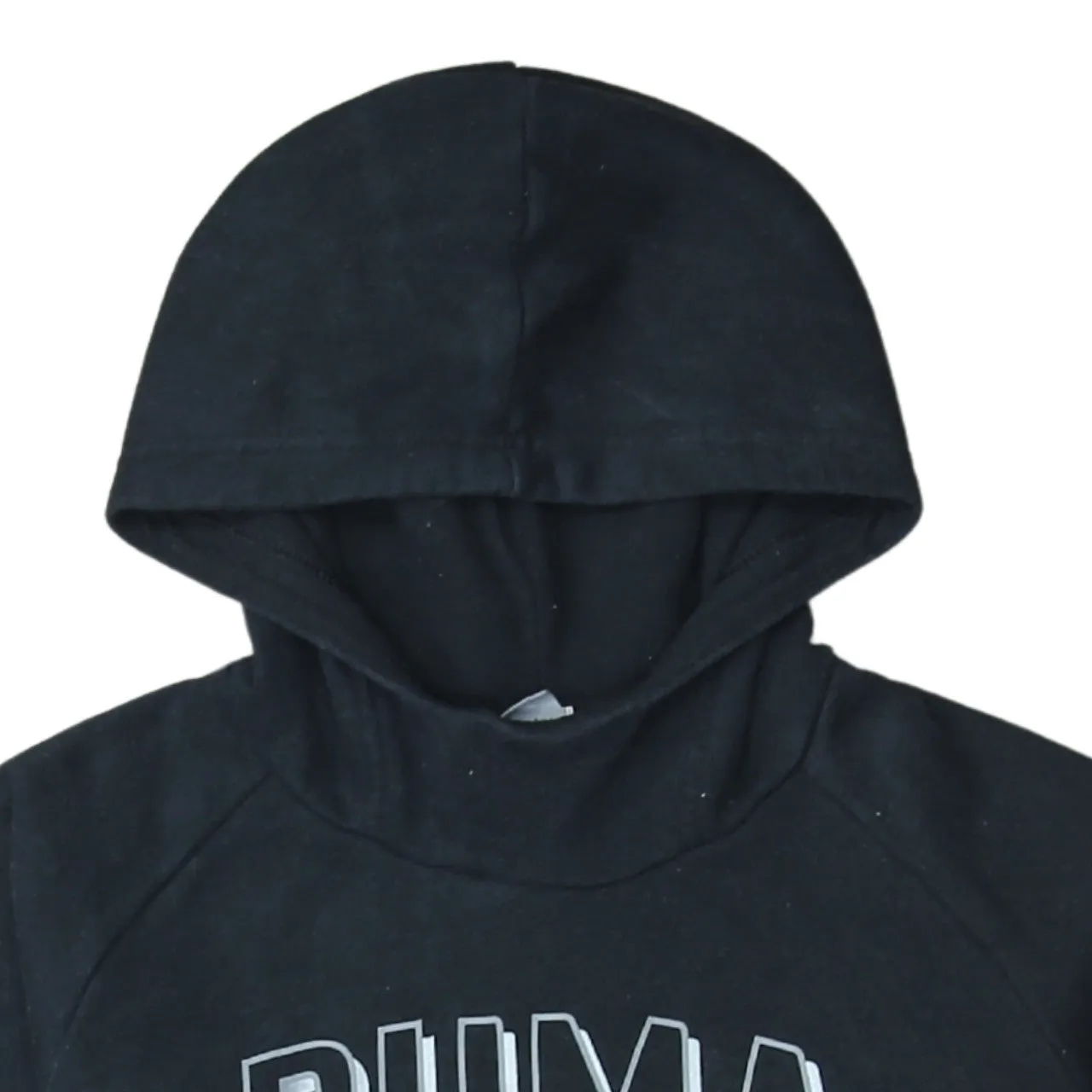 Puma 90's Spellout Pullover Hoodie Medium Black sold by Vintage Club product image thumbnail 3