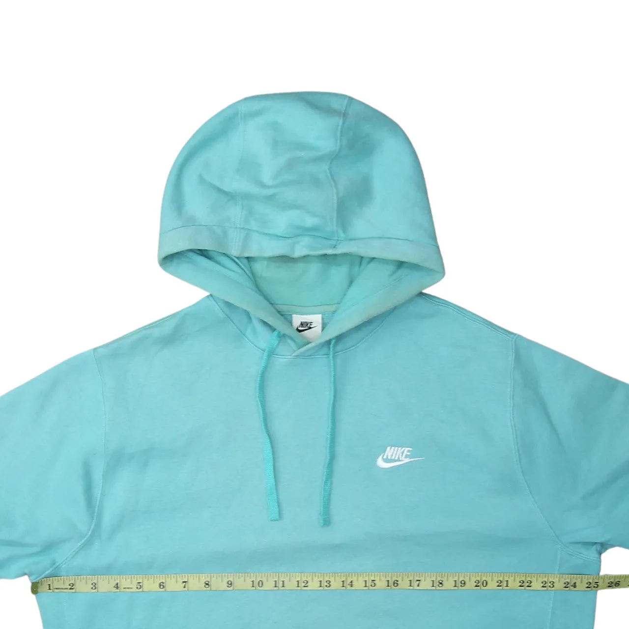 Nike 90's Swoosh Pullover Hoodie Large Blue sold by Vintage Club product image thumbnail 5