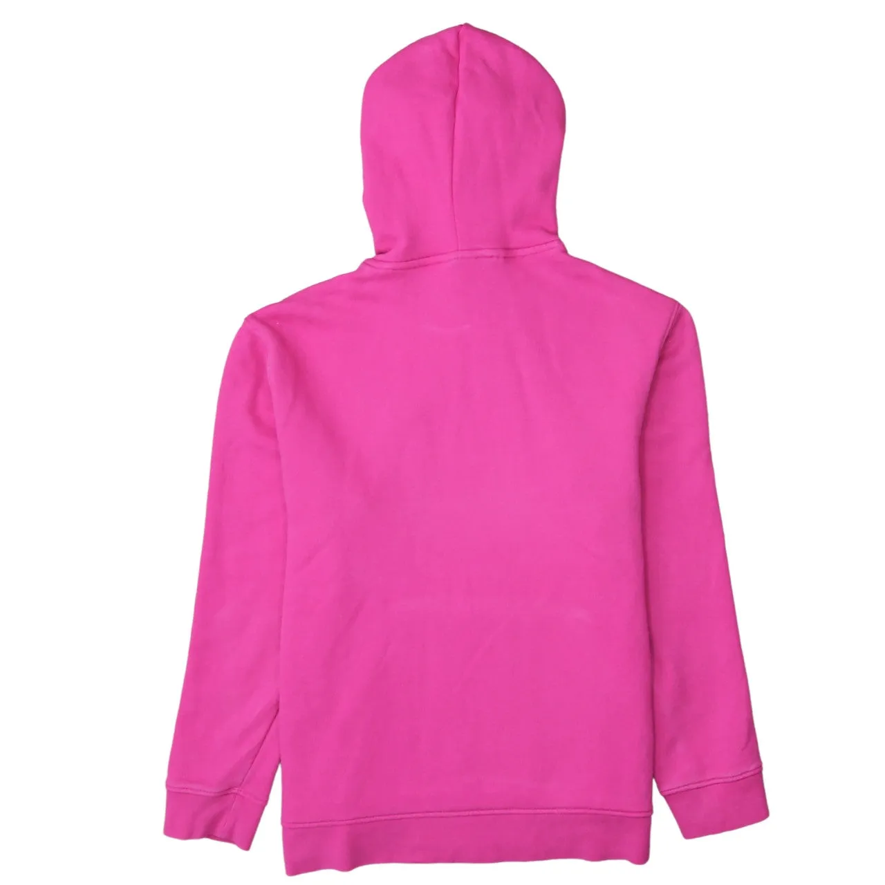 Adidas 90's Drawstring Pockets Pullover Hoodie Medium Pink sold by Vintage Club product image thumbnail 2