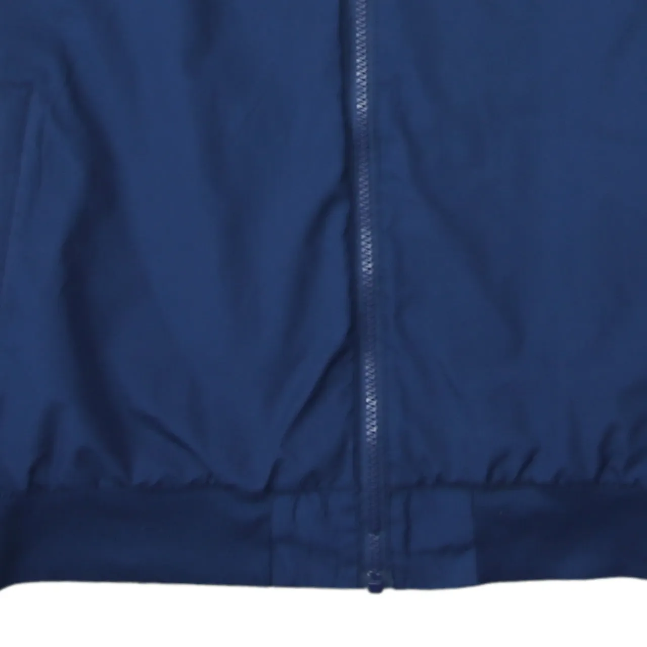 Adidas 90's Striped Sleeve Full Zip Up Windbreaker Large Navy Blue sold by Vintage Club product image thumbnail 4
