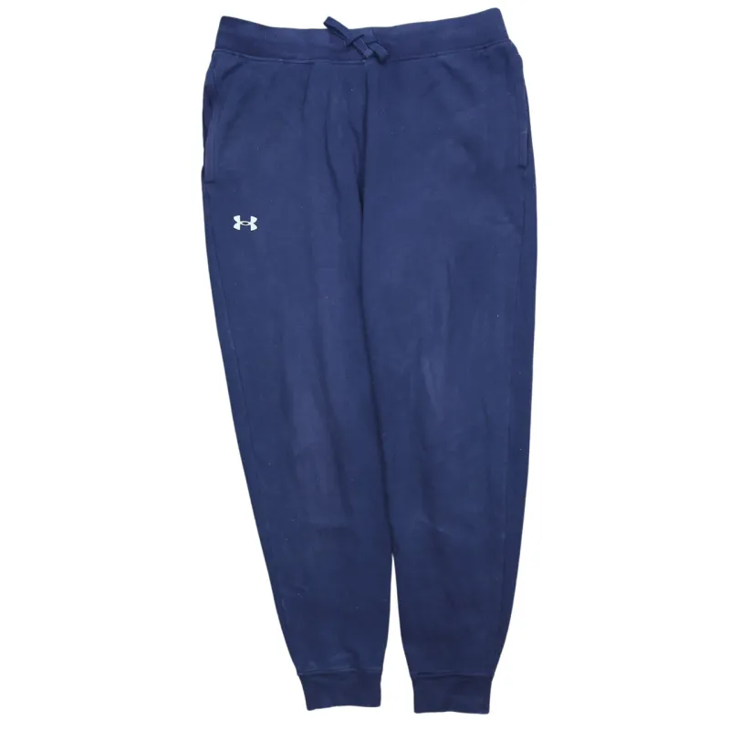 Under Armour Navy Blue Joggers Men’s XLarge Embroidered Logo Drawstring Waist Cuffed Sweatpants made by Under Armour
