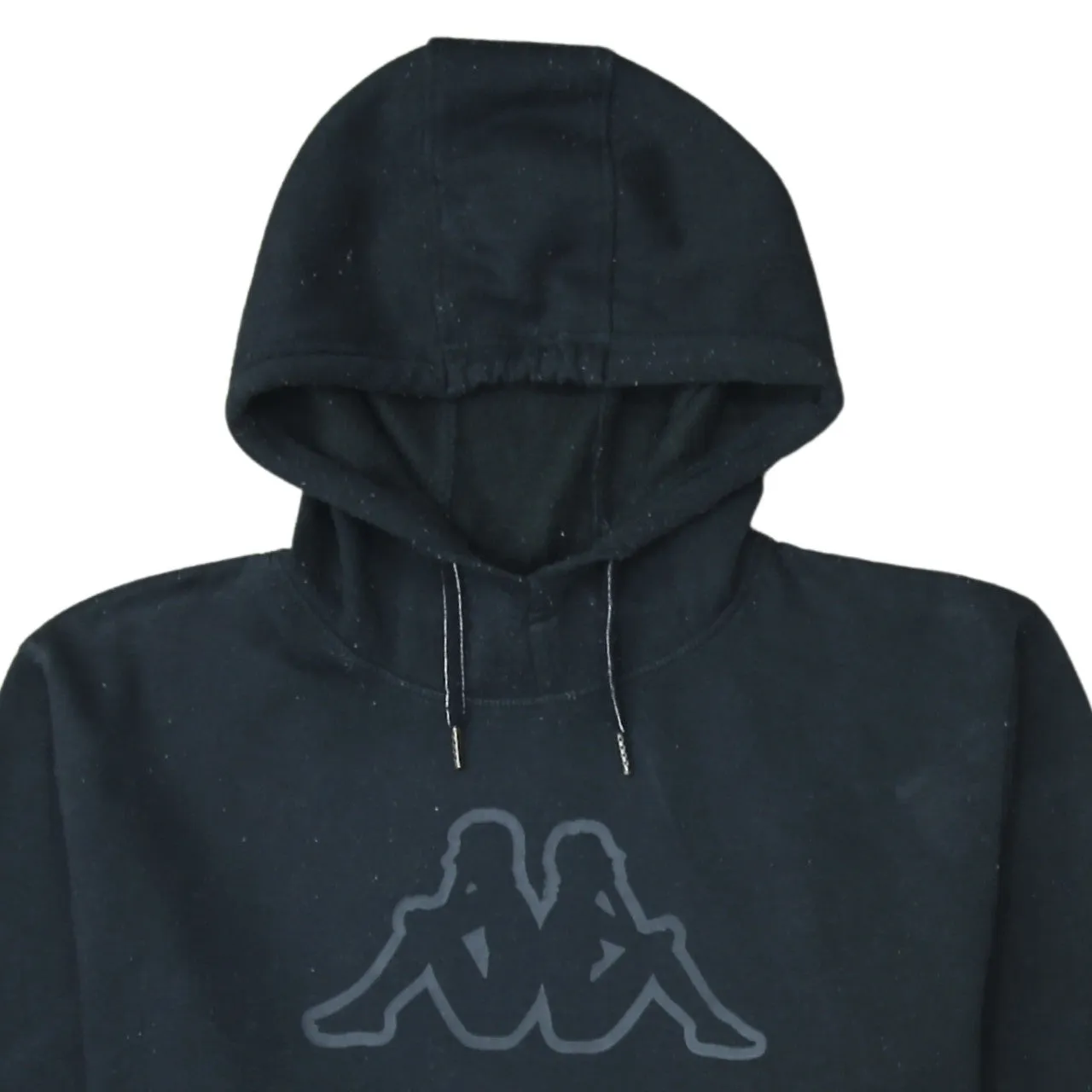 Kappa Black Hoodie Women’s XXLarge Large Logo Front Pocket Pullover Sweatshirt sold by Vintage Club product image thumbnail 3