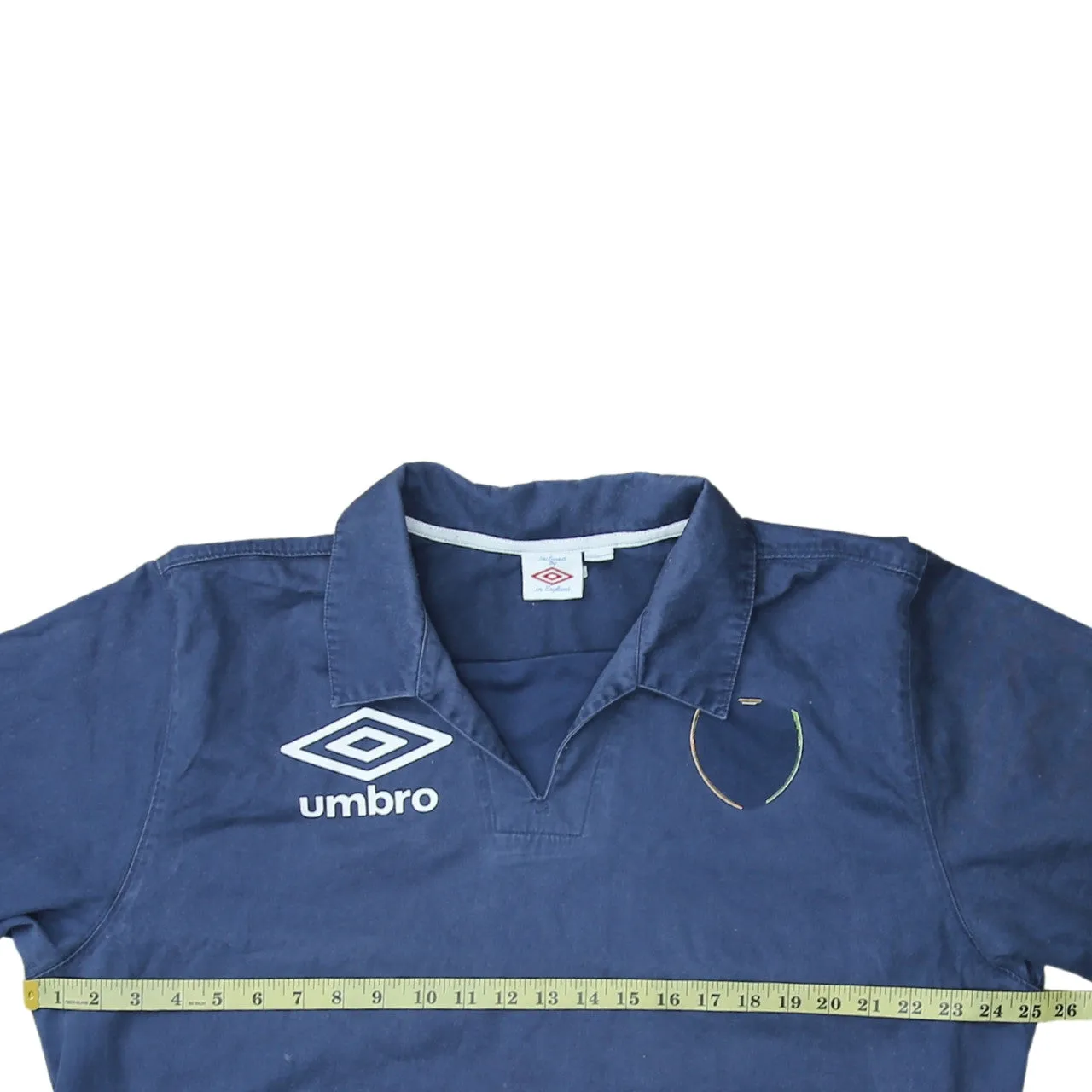 Umbro 90's Lightweight V Neck Sweatshirt XLarge Blue sold by Vintage Club product image thumbnail 5
