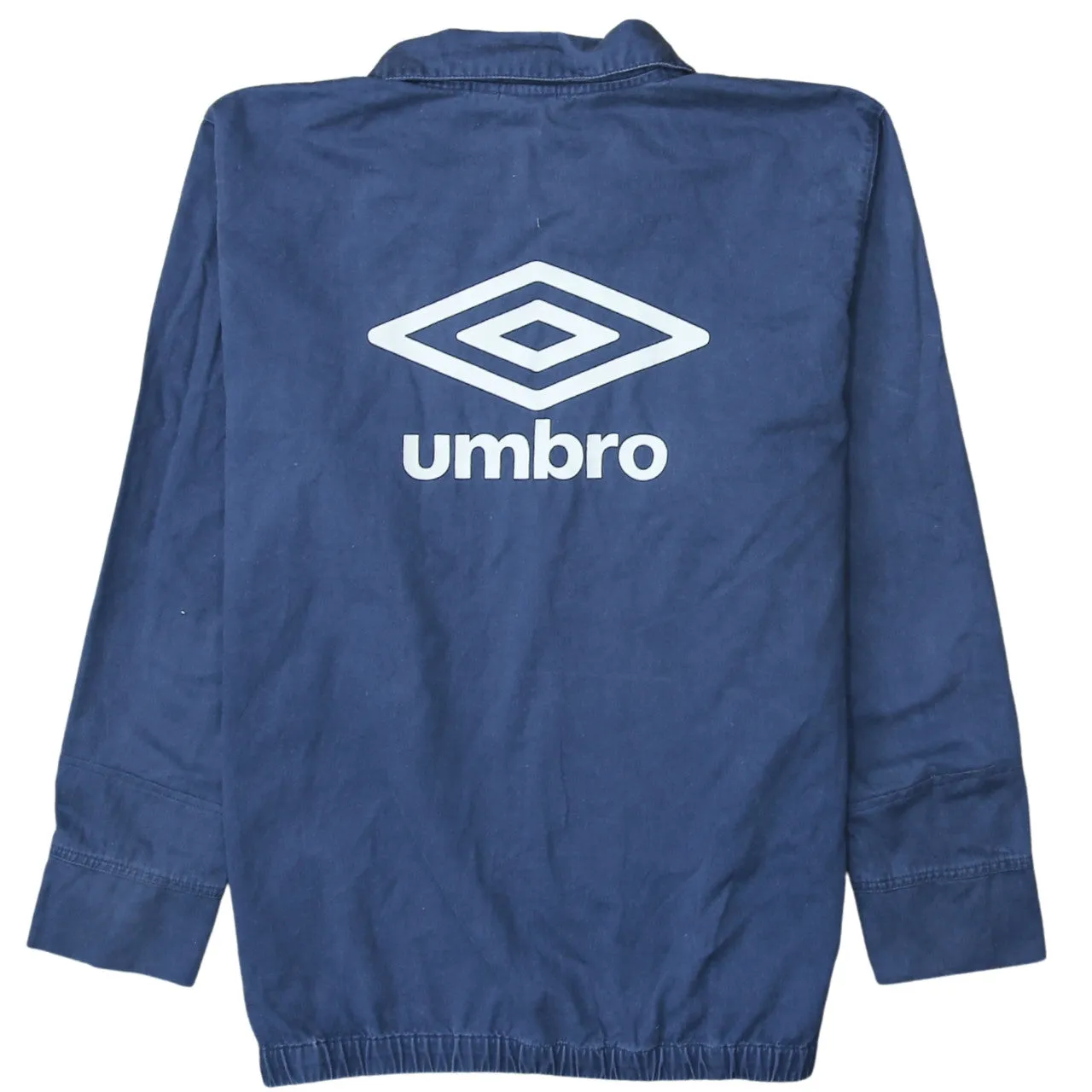 Umbro 90's Lightweight V Neck Sweatshirt XLarge Blue sold by Vintage Club product image thumbnail 2