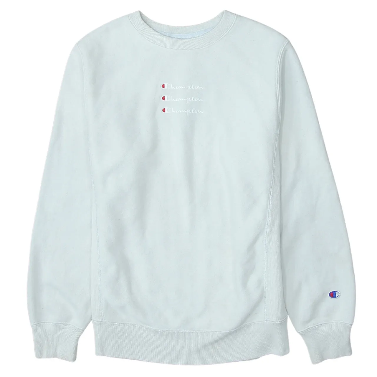 Champion 90's Lightweight Crew Neck Sweatshirt Small Grey sold by Vintage Club