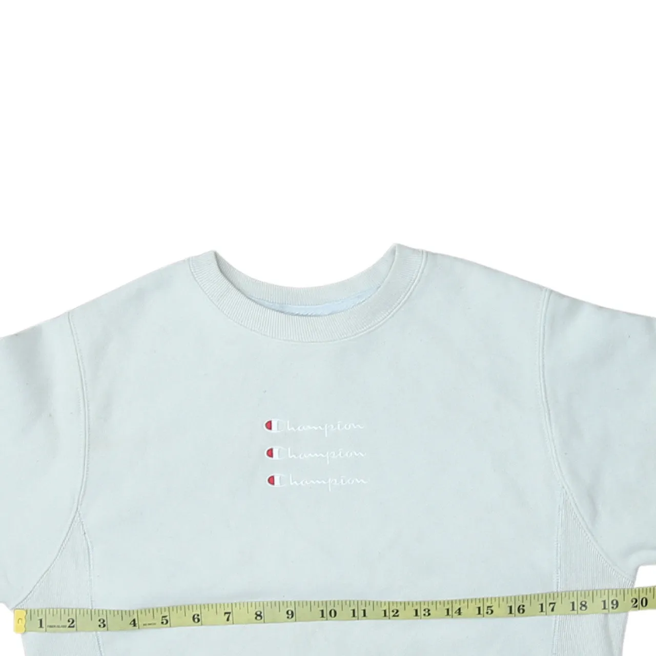 Champion 90's Lightweight Crew Neck Sweatshirt Small Grey sold by Vintage Club product image thumbnail 5