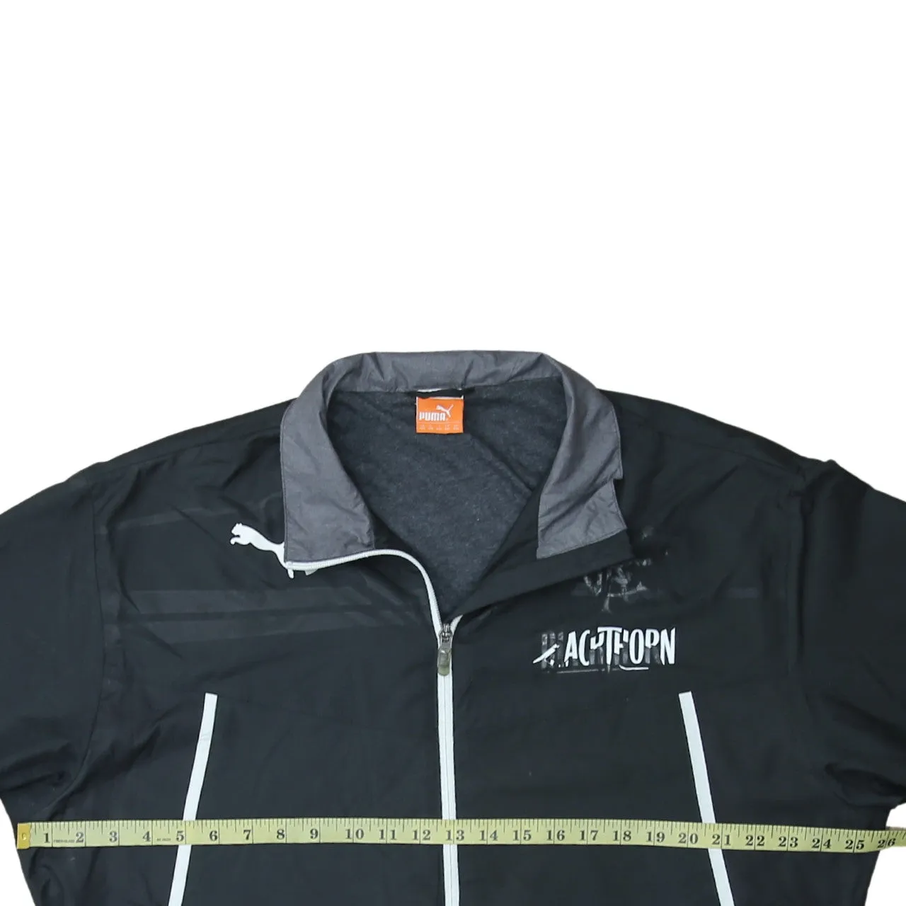 Puma 90's Lightweight Full Zip Up Windbreaker XXLarge (2XL) Black sold by Vintage Club product image thumbnail 5