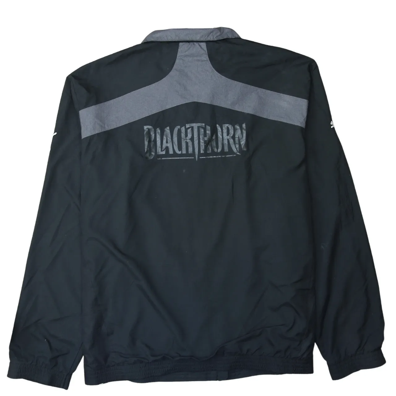 Puma 90's Lightweight Full Zip Up Windbreaker XXLarge (2XL) Black sold by Vintage Club product image thumbnail 2