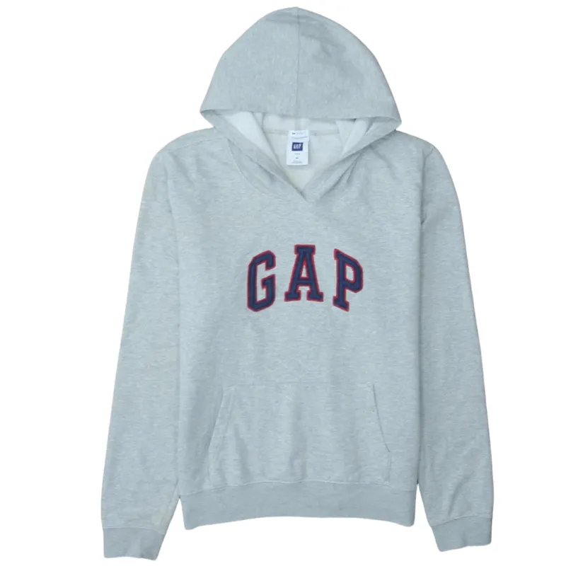 Gap 90's Spellout Pullover Hoodie Medium Grey sold by Vintage Club