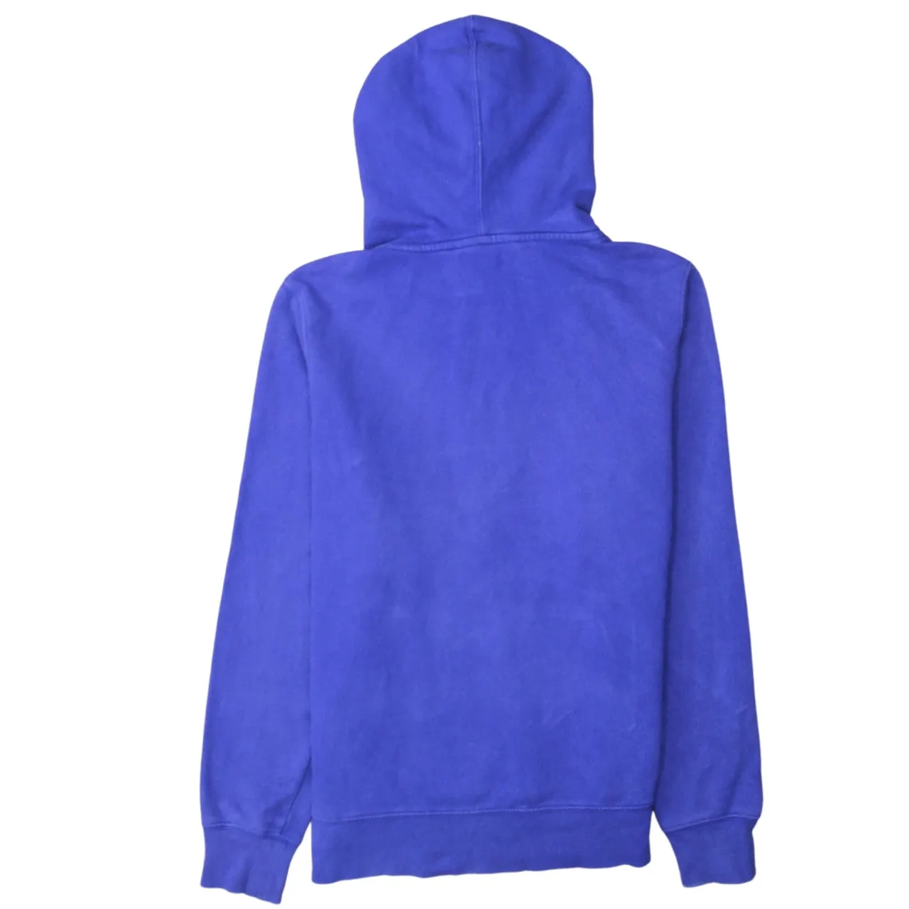 The North Face 90's Spellout Pullover Hoodie Small Blue sold by Vintage Club product image thumbnail 2