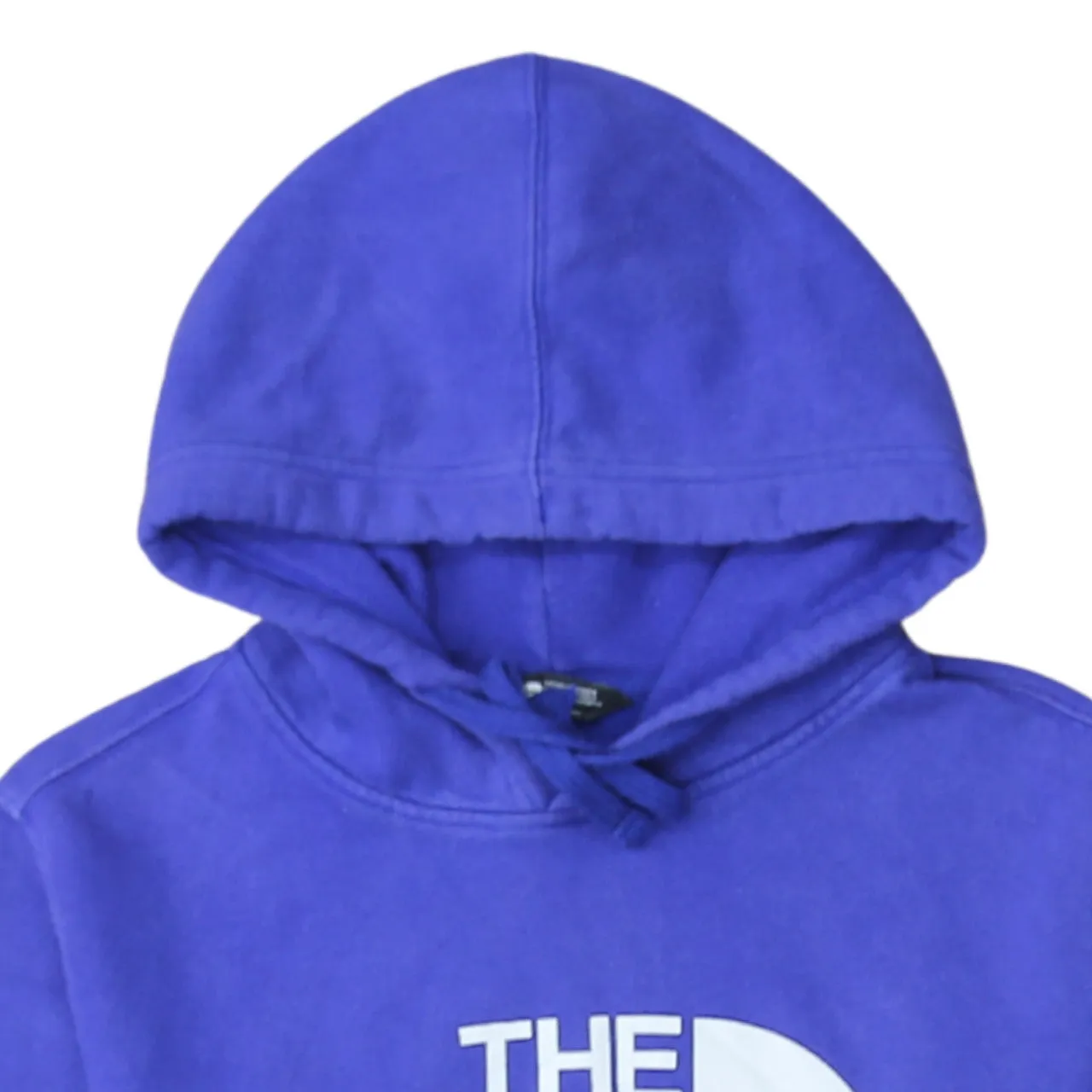 The North Face 90's Spellout Pullover Hoodie Small Blue sold by Vintage Club product image thumbnail 3