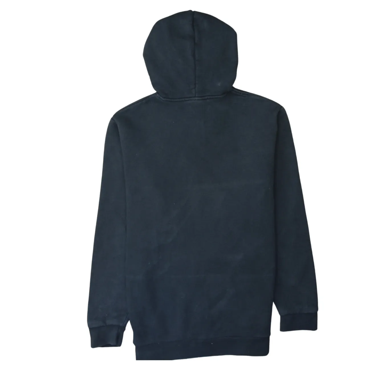 Adidas Black Hoodie Men’s Medium Trefoil Embroidered Logo Drawstring Pullover Sweatshirt sold by Vintage Club product image thumbnail 2