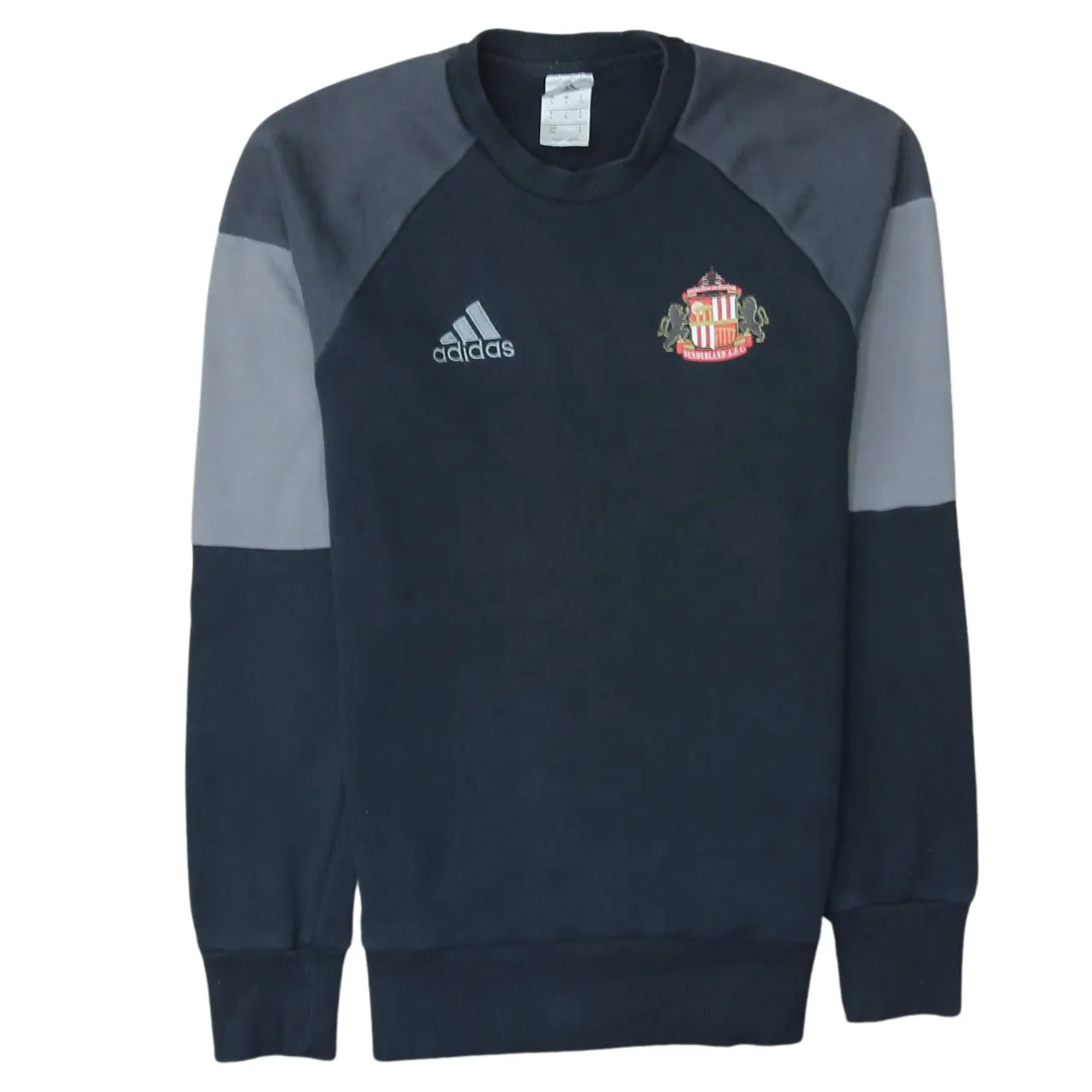 Adidas 90's Lightweight Crew Neck Sweatshirt Small Black sold by Vintage Club