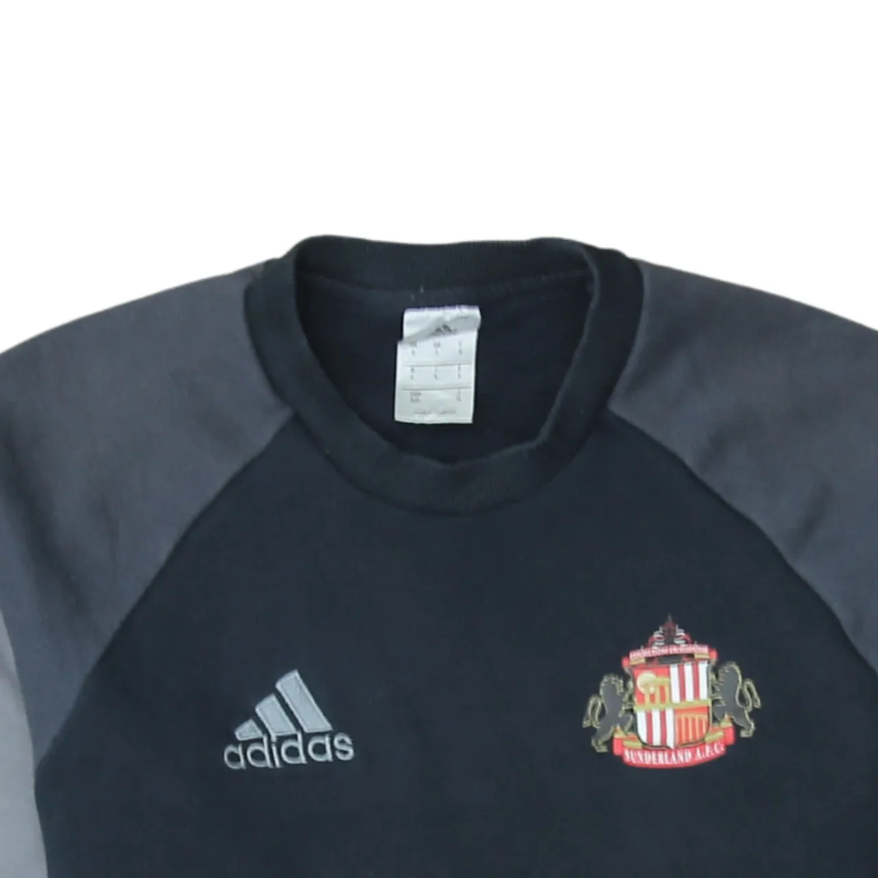 Adidas 90's Lightweight Crew Neck Sweatshirt Small Black sold by Vintage Club product image thumbnail 3